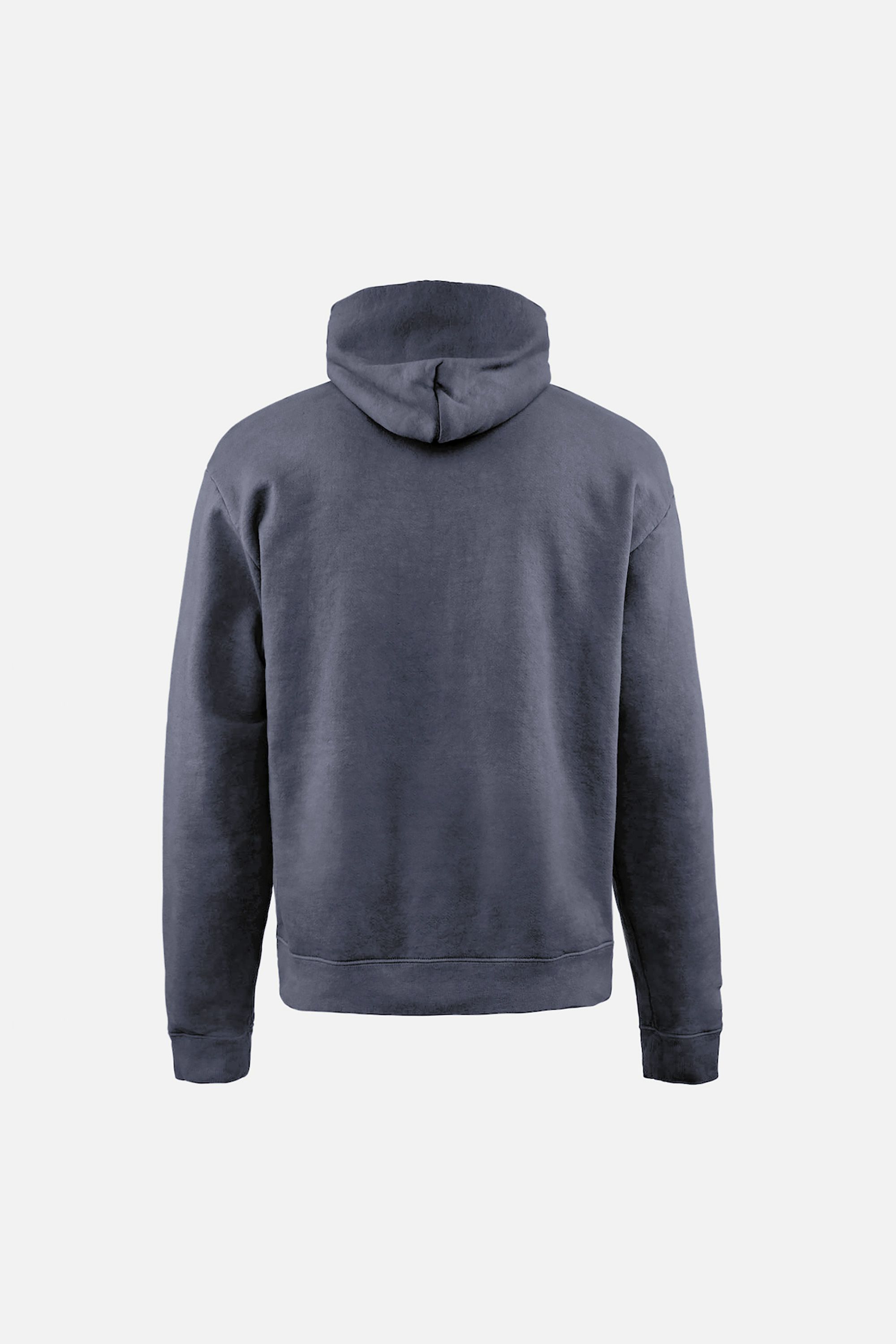 California Cotton Hoodie, Washed Navy