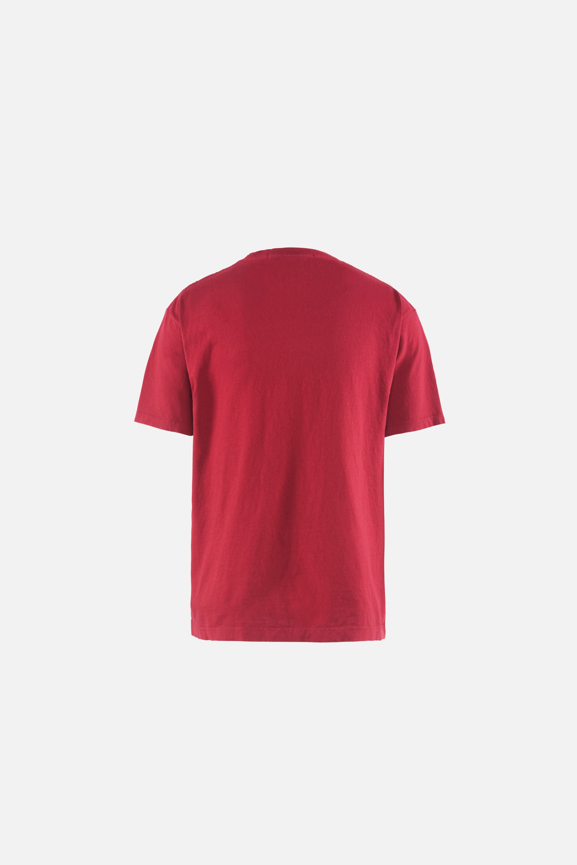 California Cotton Tee, Red Living