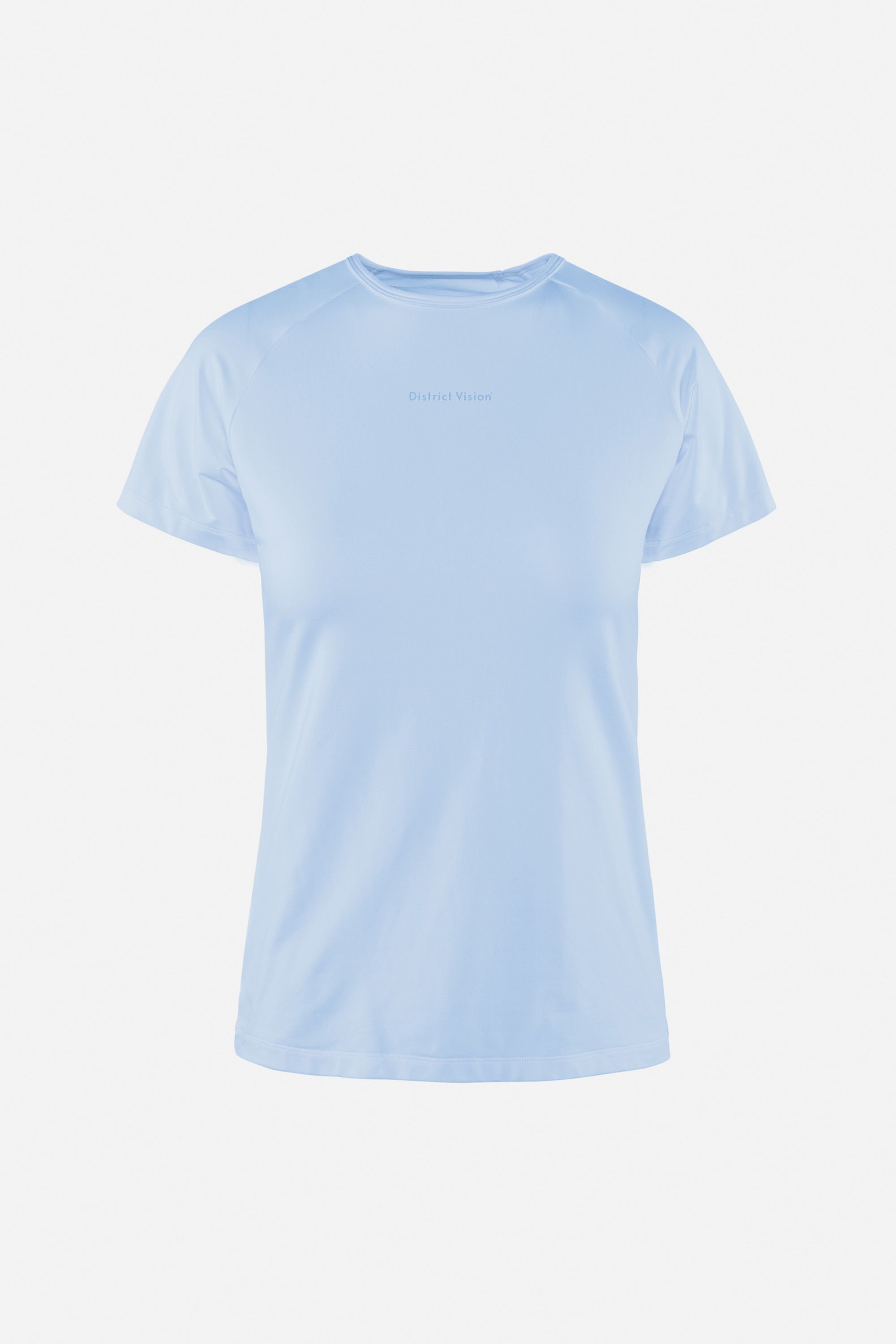Short Sleeve Fitted Tee, Cerulean