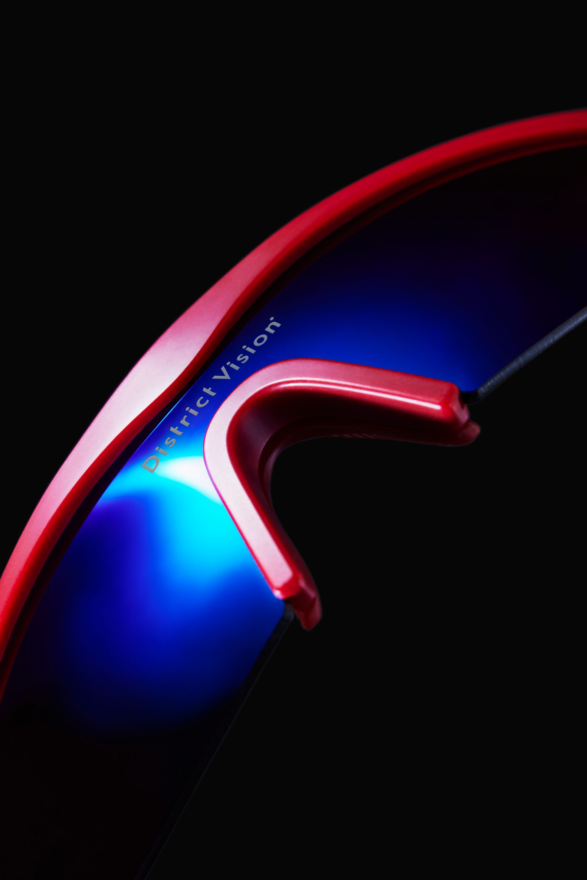 Koharu Eclipse Metallic Red, D+ Blue Mirror