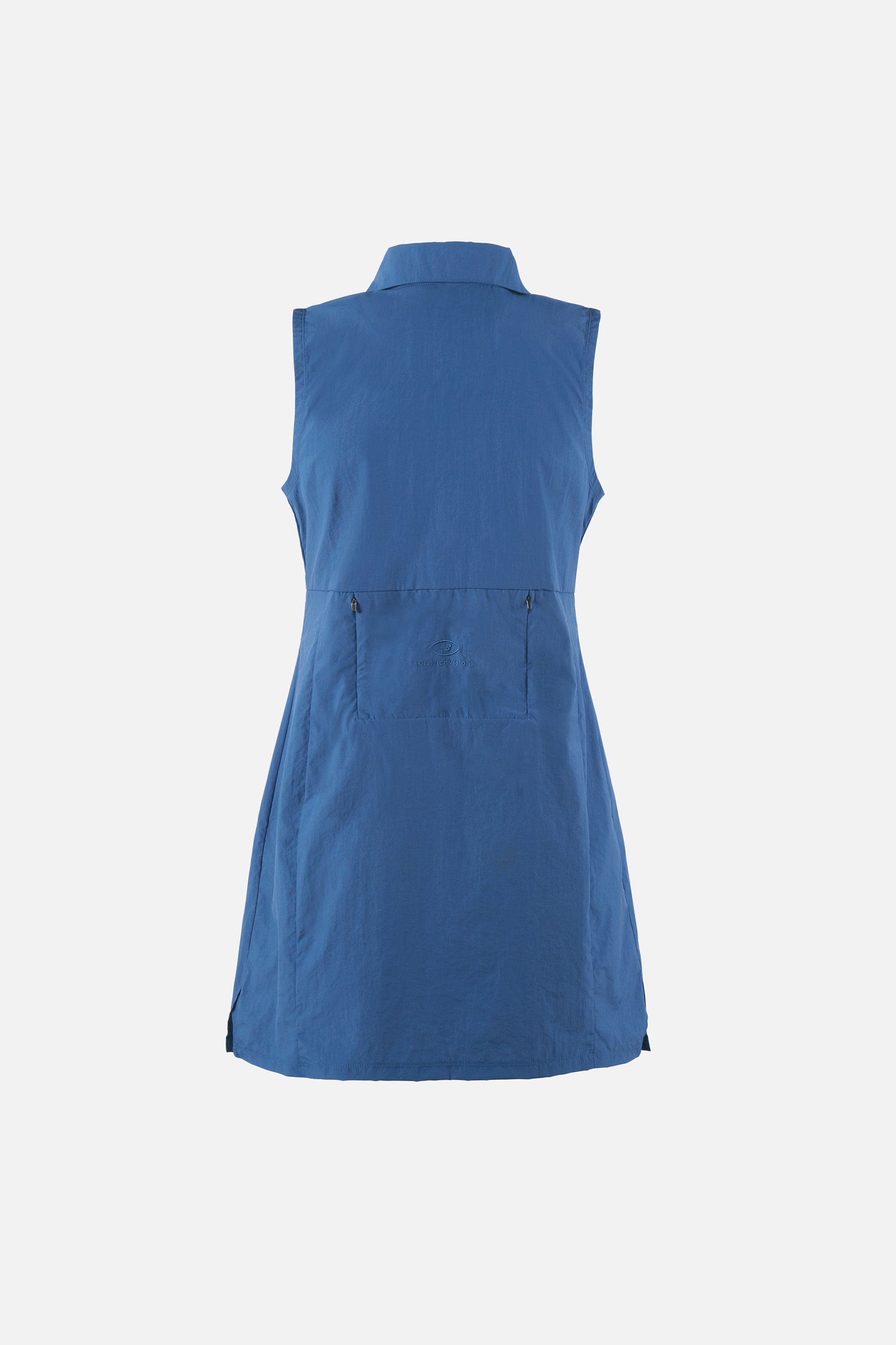 DV + NB DWR Zippered Dress, Vintage Blue
