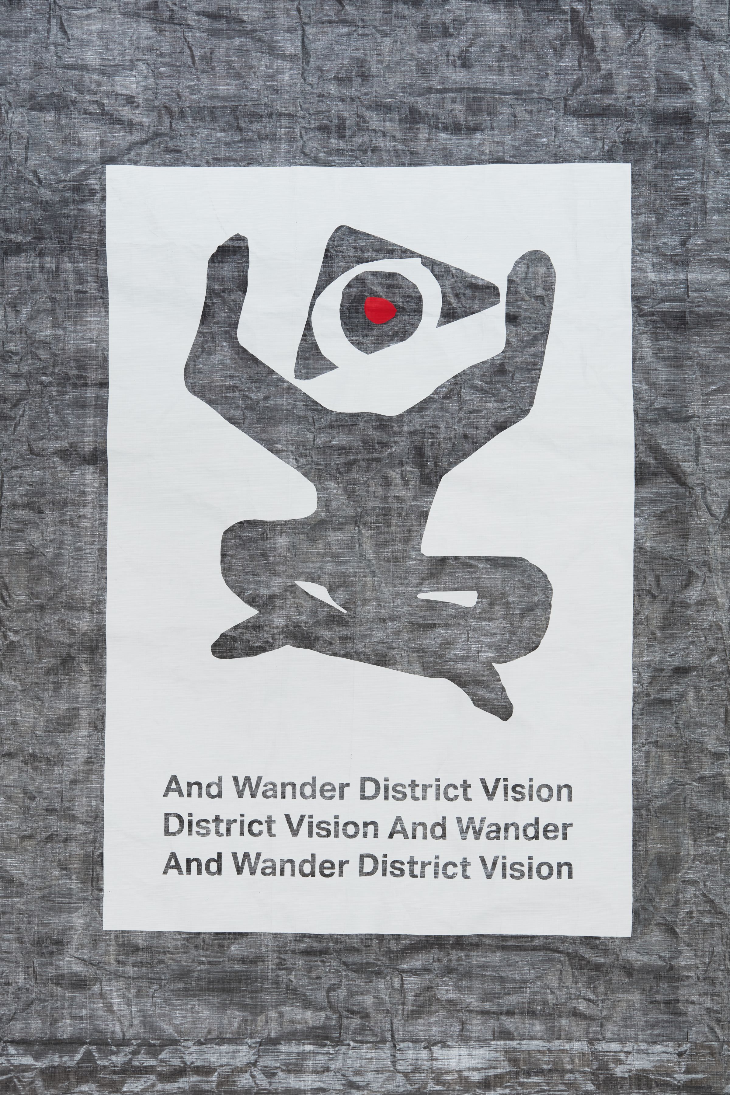District Vision x and wander Dyneema Drawstring Bag