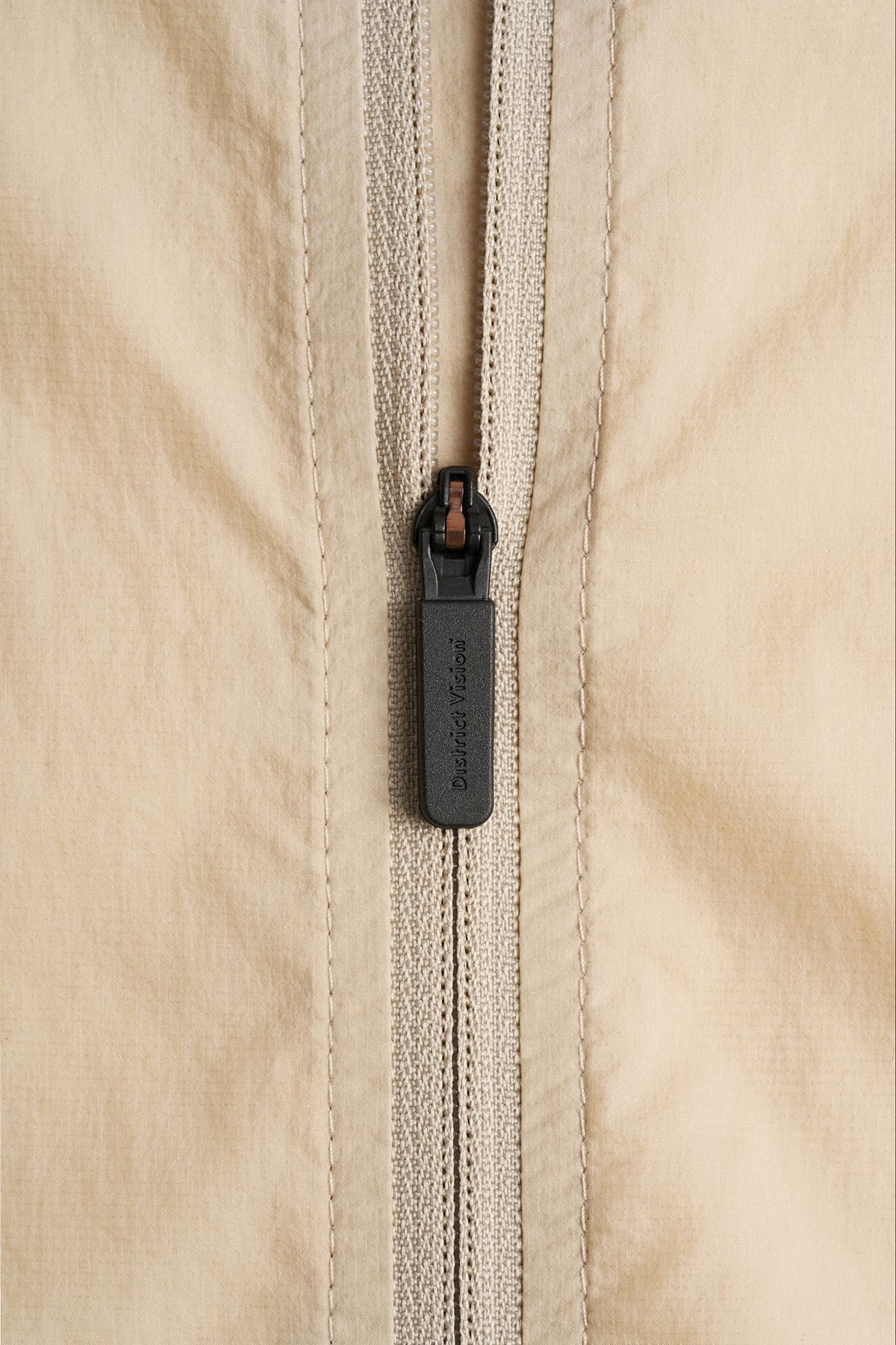 Cropped Ultralight Wind Jacket, Chalk