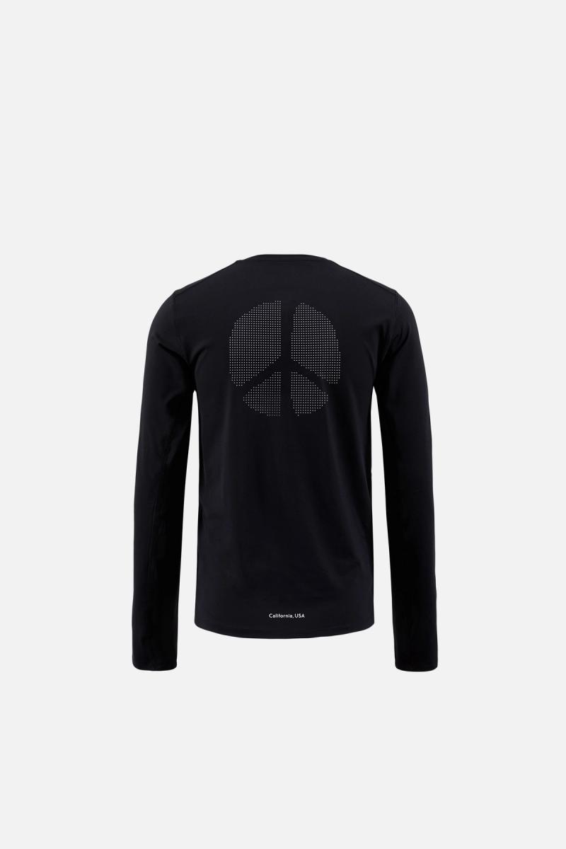 Aloe Long Sleeve T-Shirt, Black