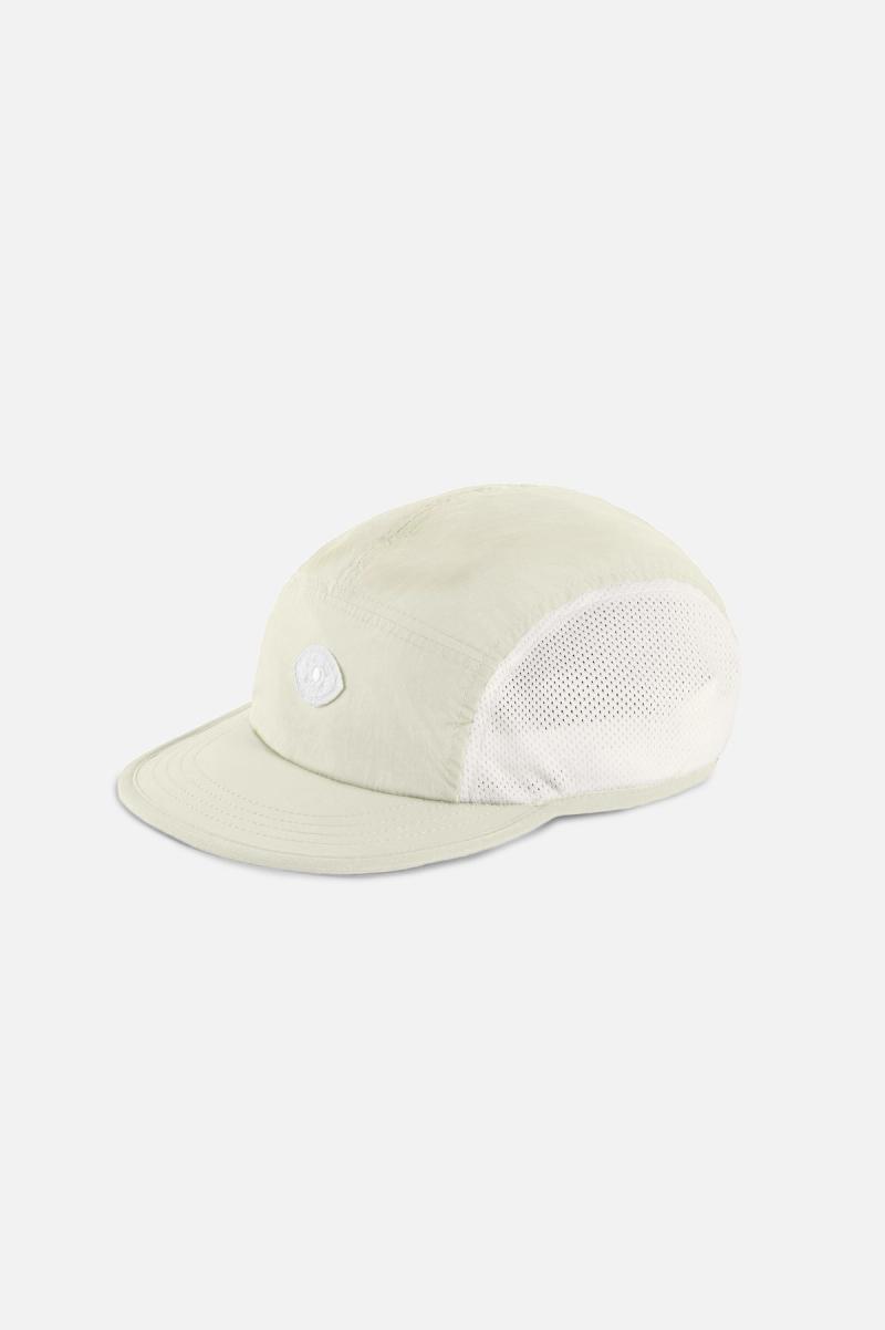 Performance Paneled Mesh Hat, Limestone