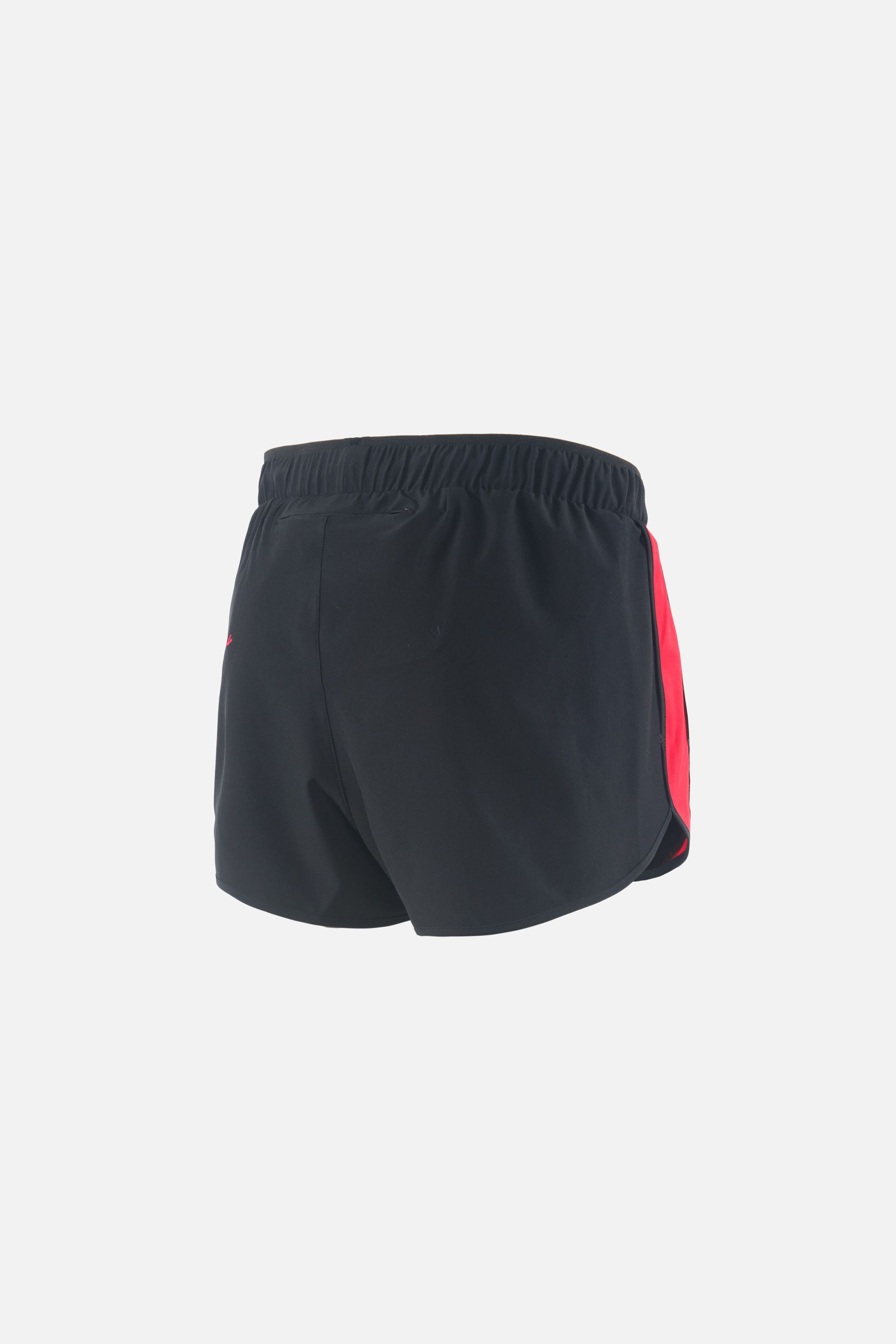 2in Paneled Training Short, Black