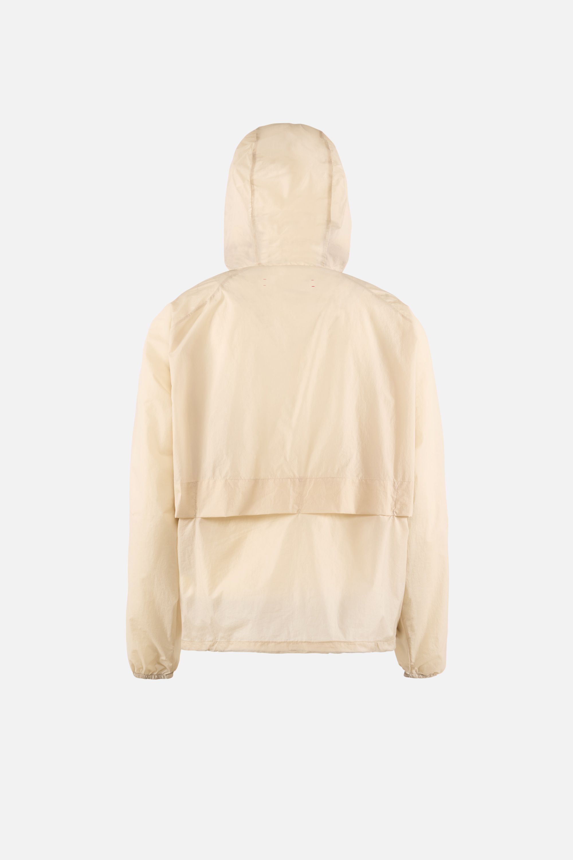 Cropped Ultralight Wind Jacket, Chalk