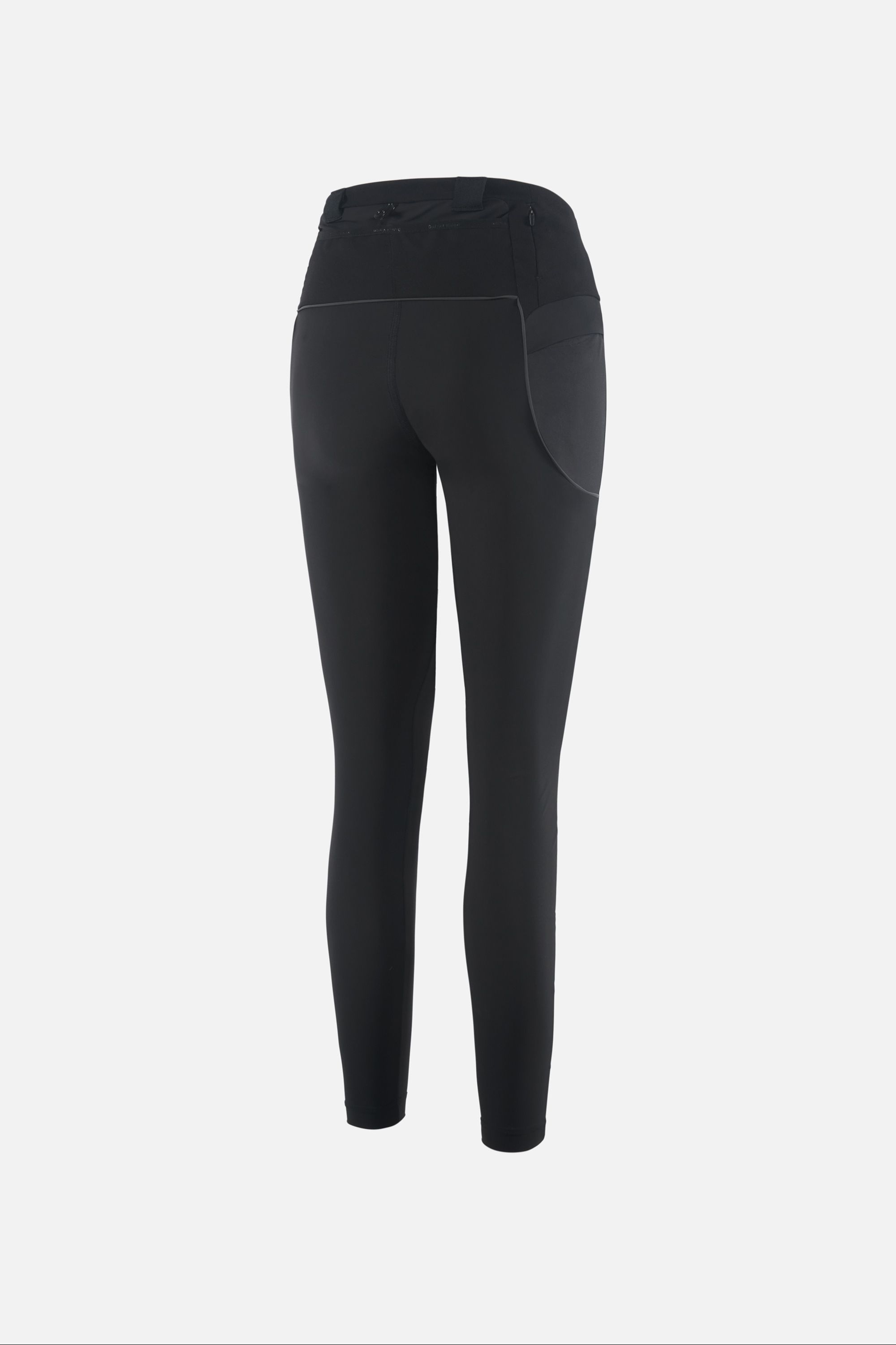 Cargo Compression Long Tights, Black