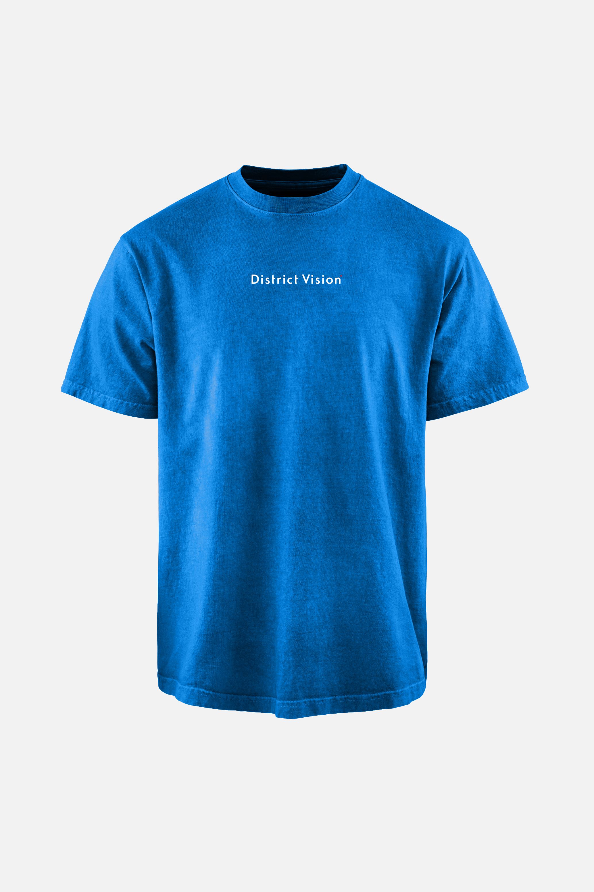 Karuna Short Sleeve T-Shirt, Blue Shrooms