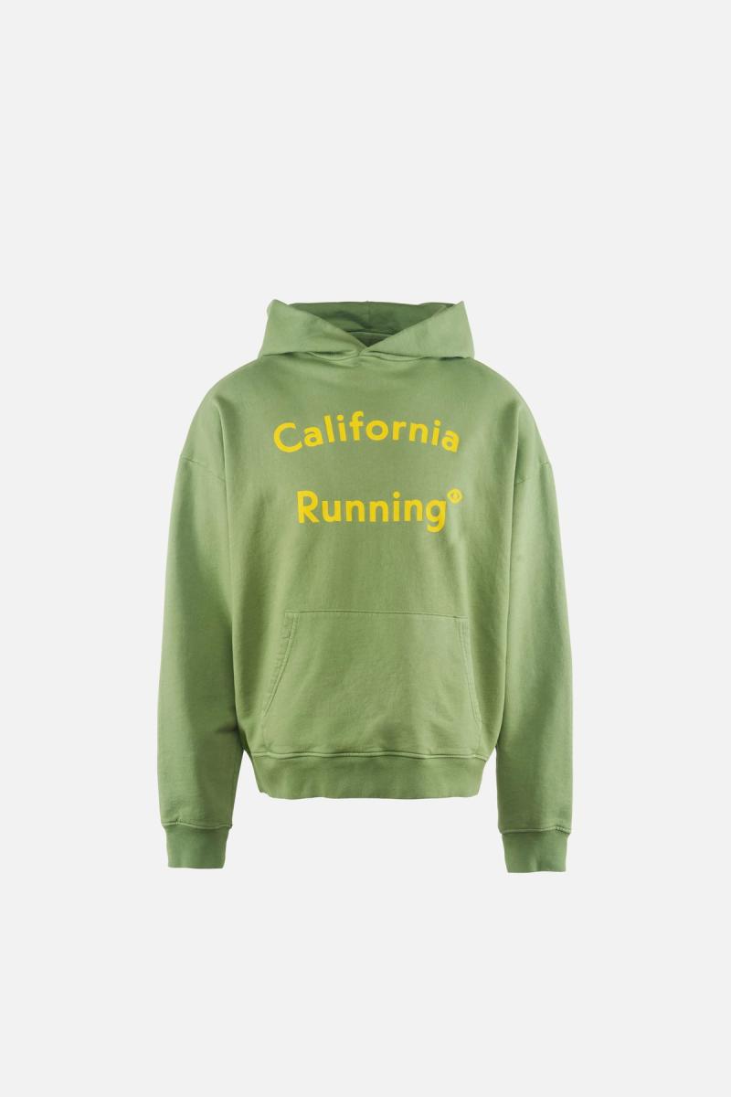 California Cotton Hoodie, Green California