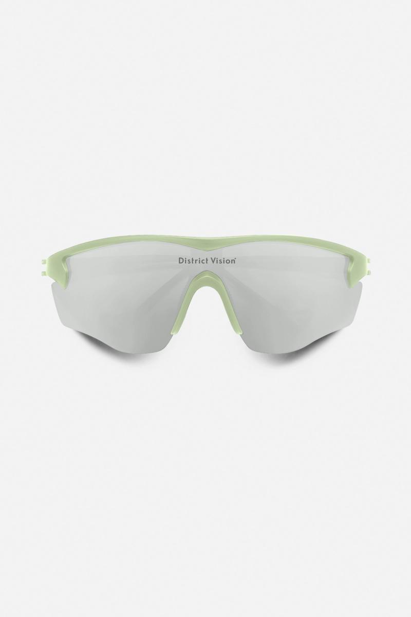 Junya Racer Pistachio, D+ Silver Flash Mirror