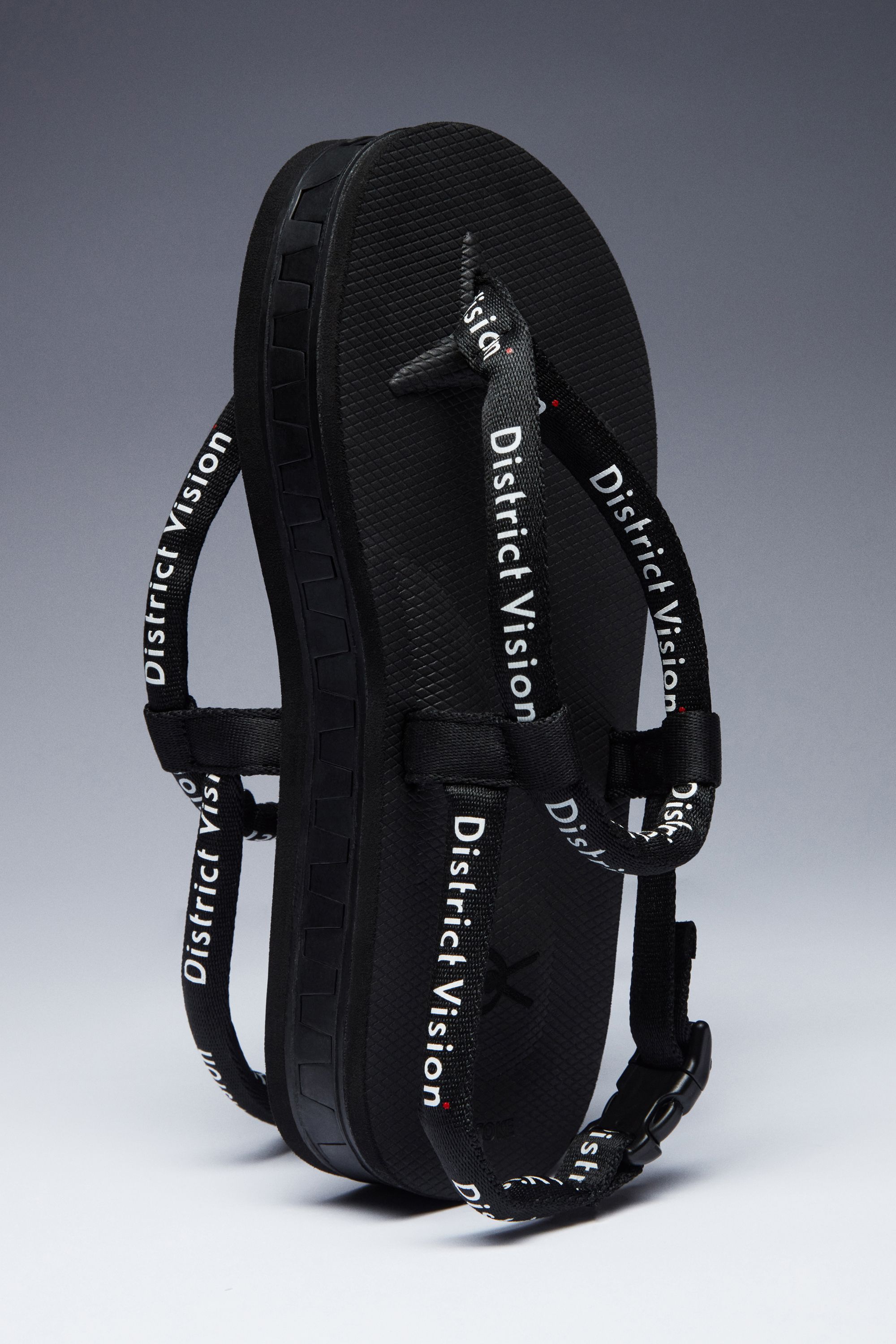 DV + Suicoke Interlocking Sandals, Black