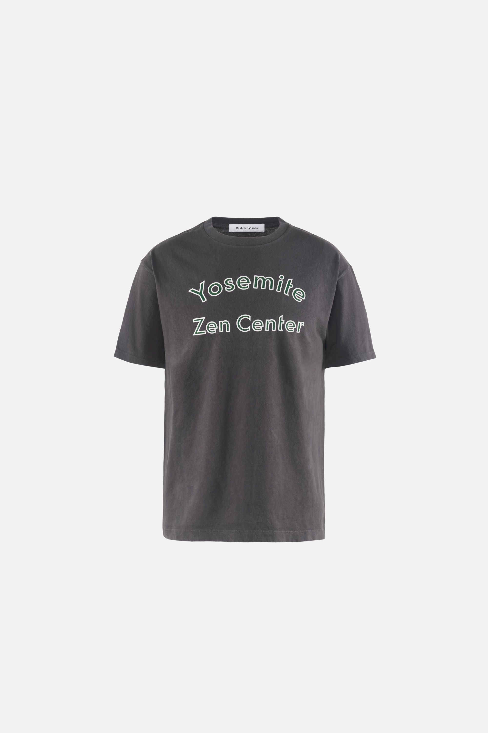 California Cotton Tee, Black Yosemite