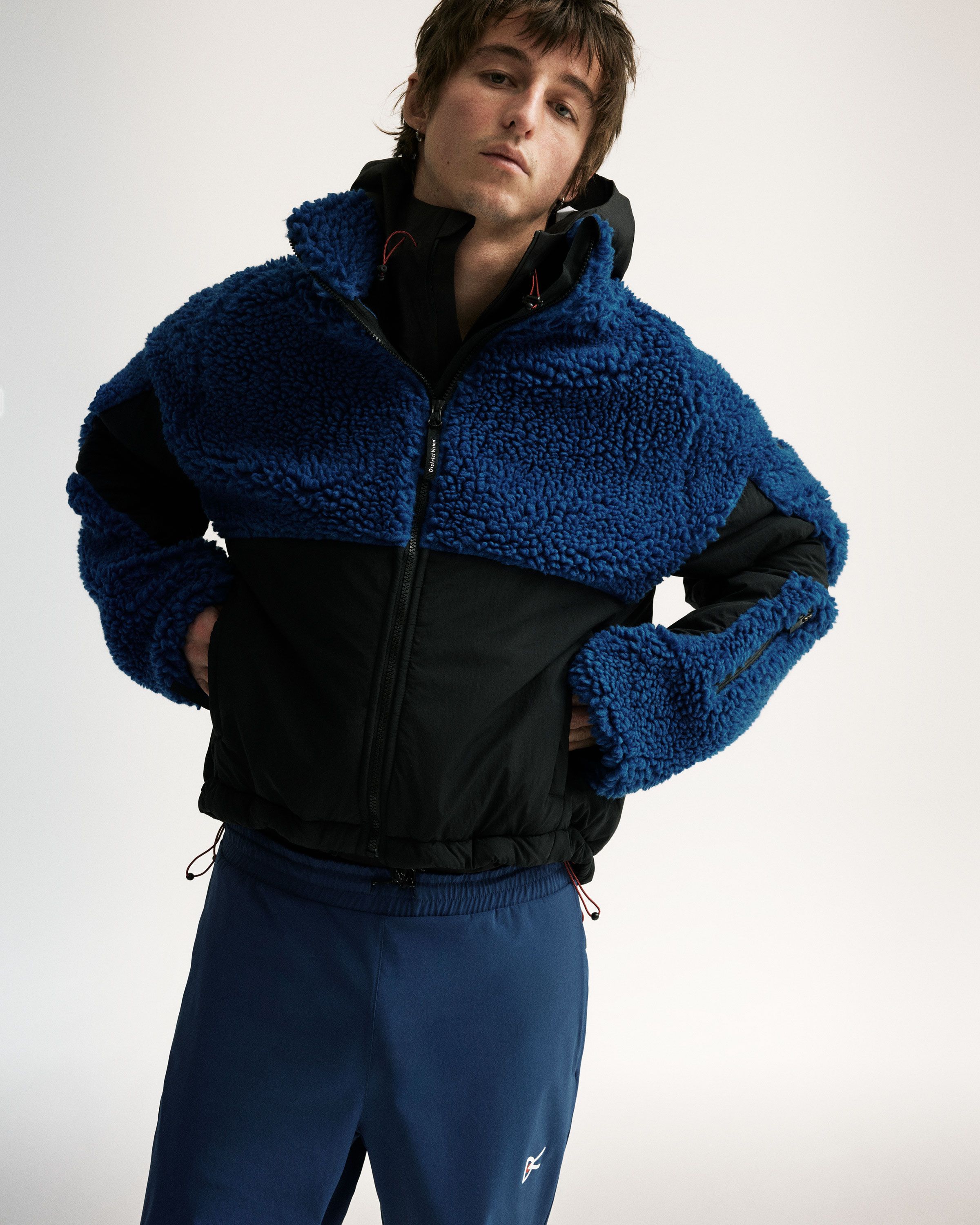 Heavy Duty Fleece Jacket, Blueberry