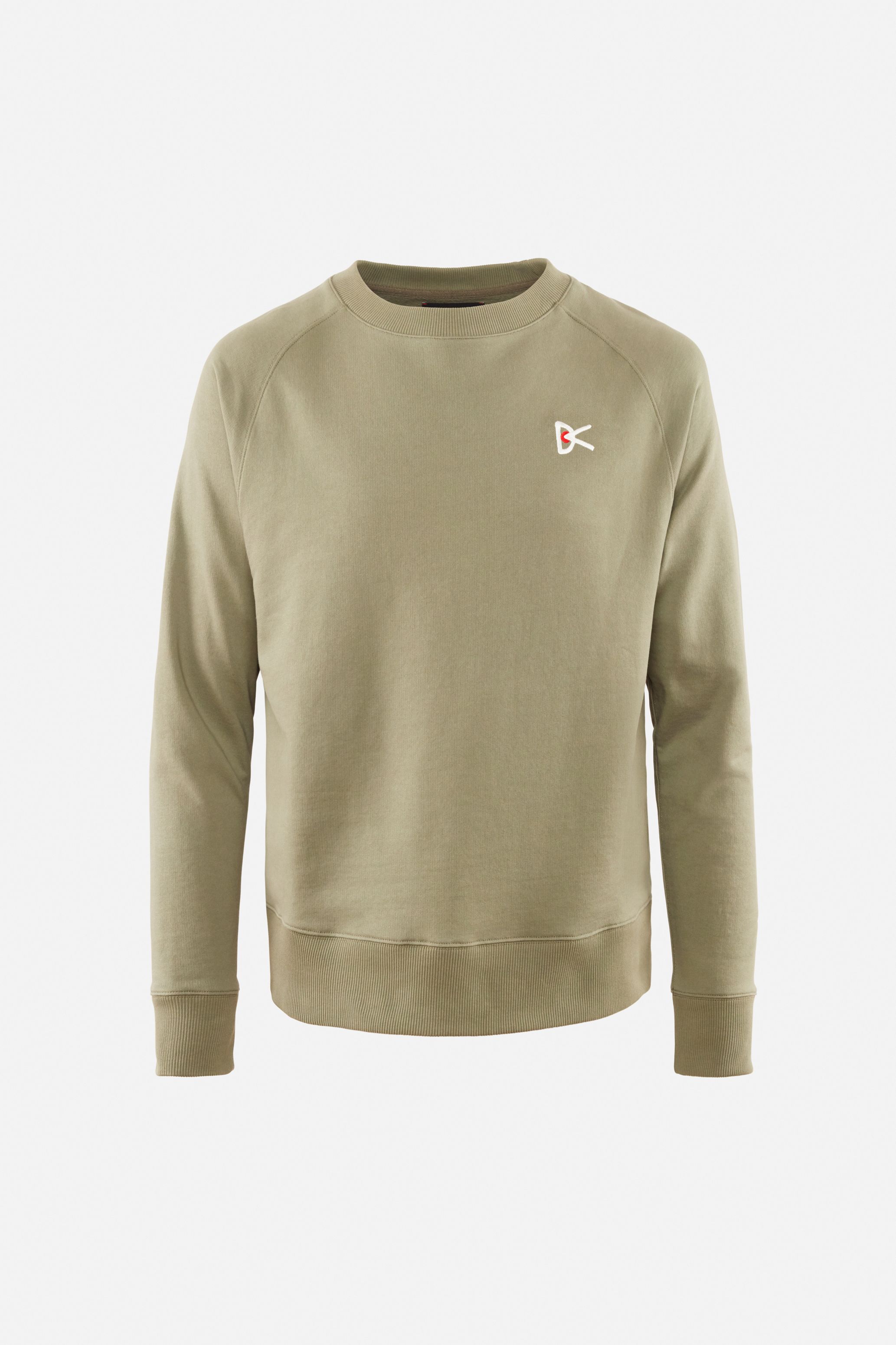 khaki sweatshirt