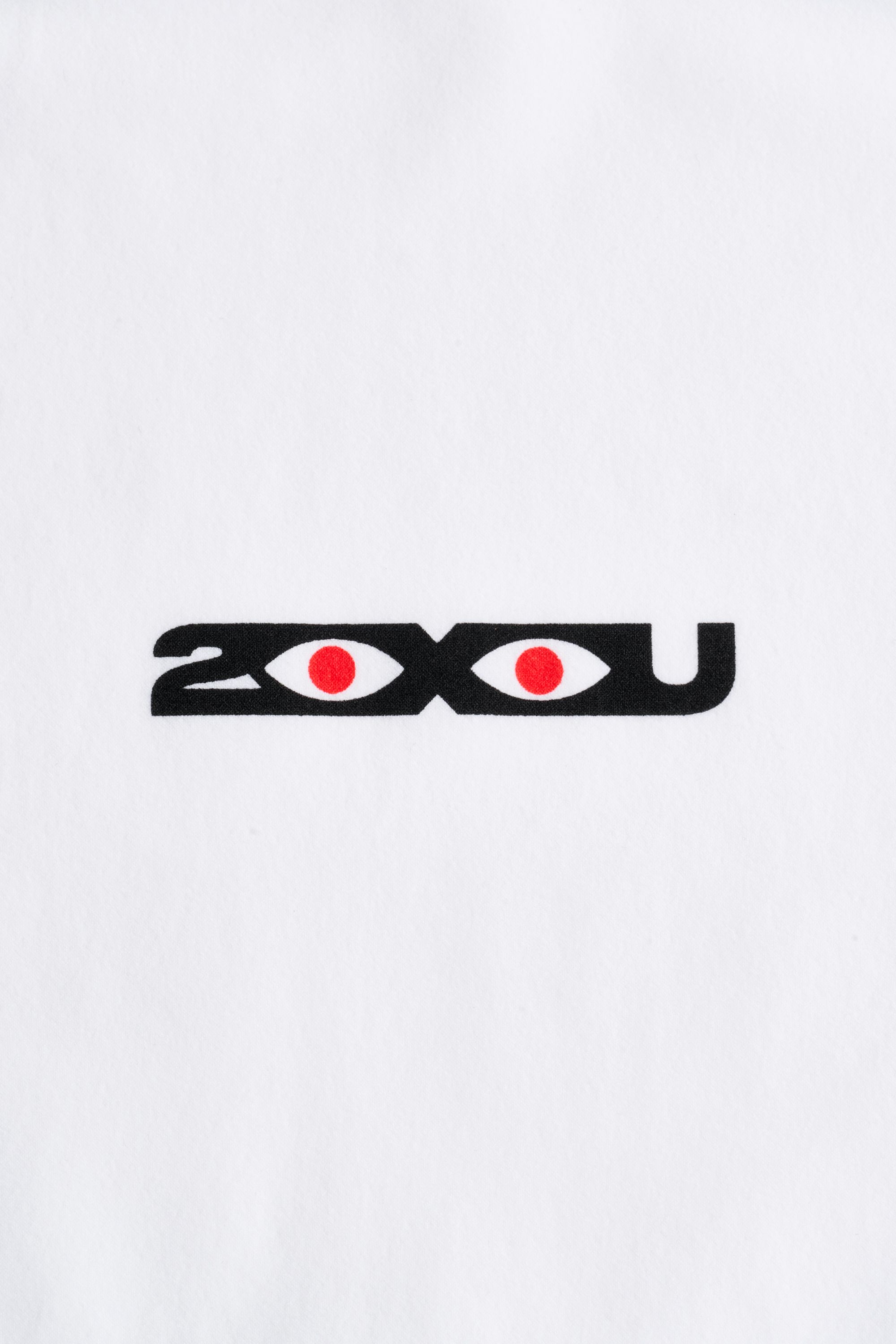 DV + 2XU Asymmetrical Anorak, White/Carbon