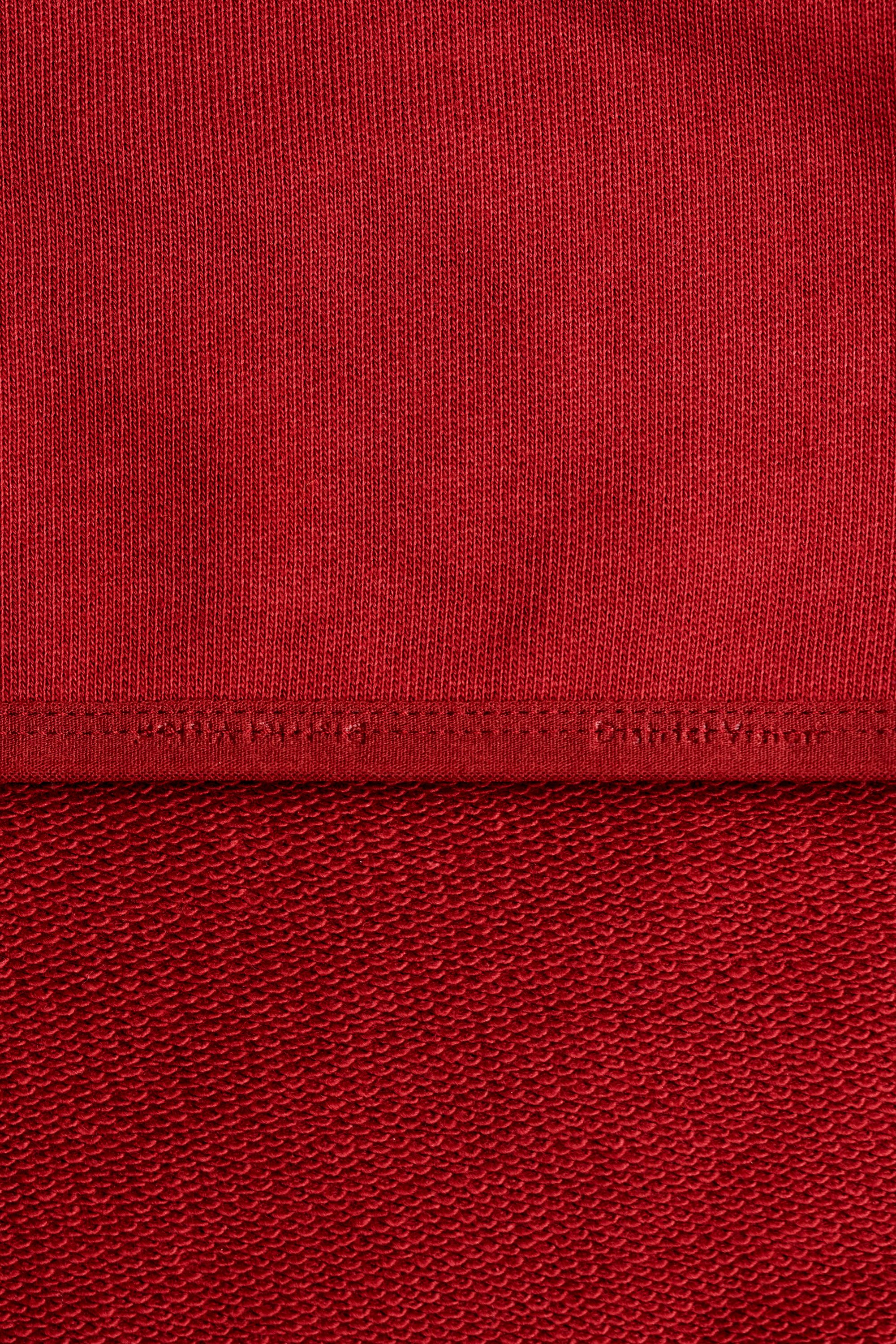 Mock Neck Sweatshirt, Goji Red