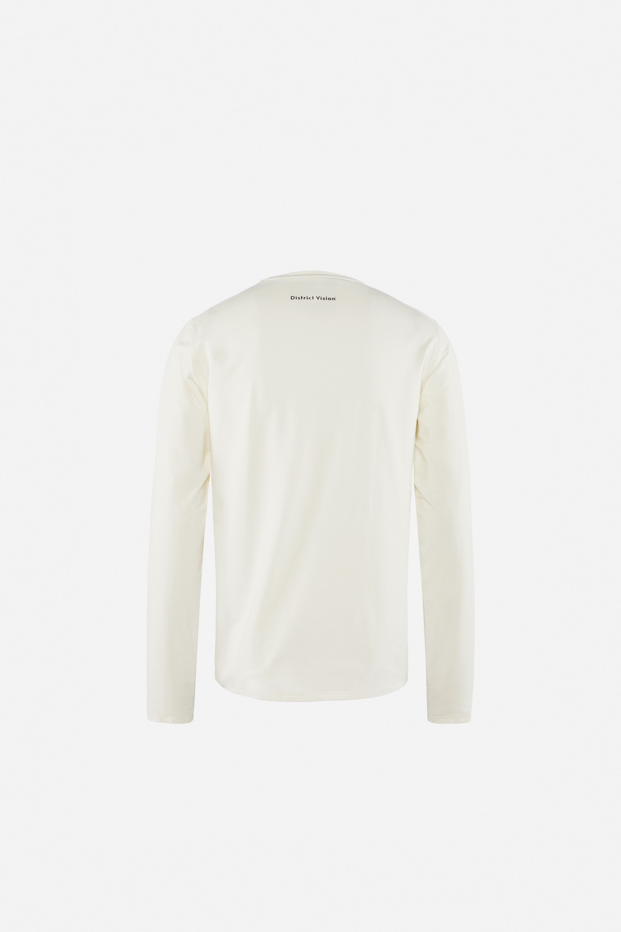 Deva Long Sleeve Tee, Lunar White