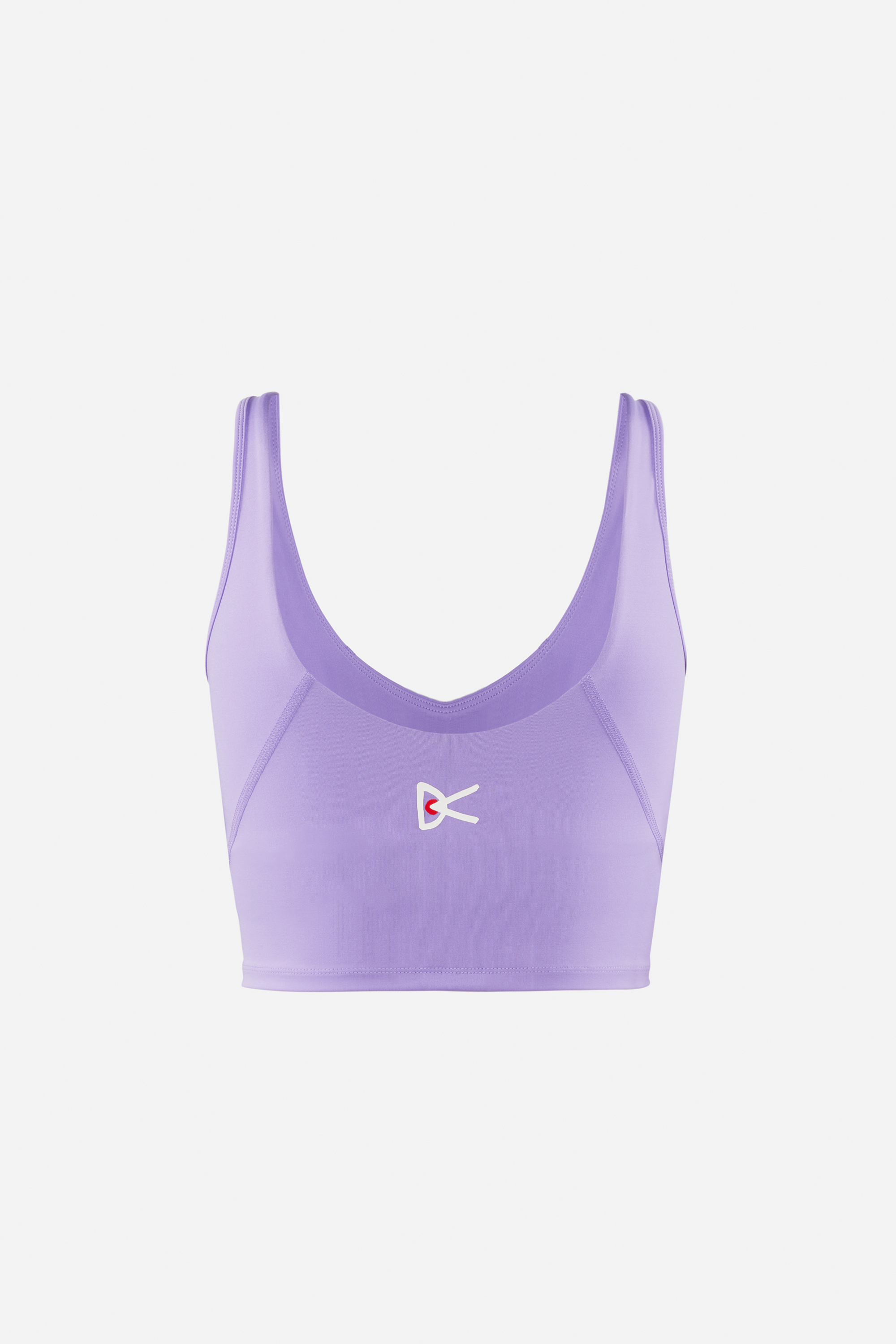 Women's Light Support Strappy Longline Sports Bra - All In Motion™ Lavender  M : Target