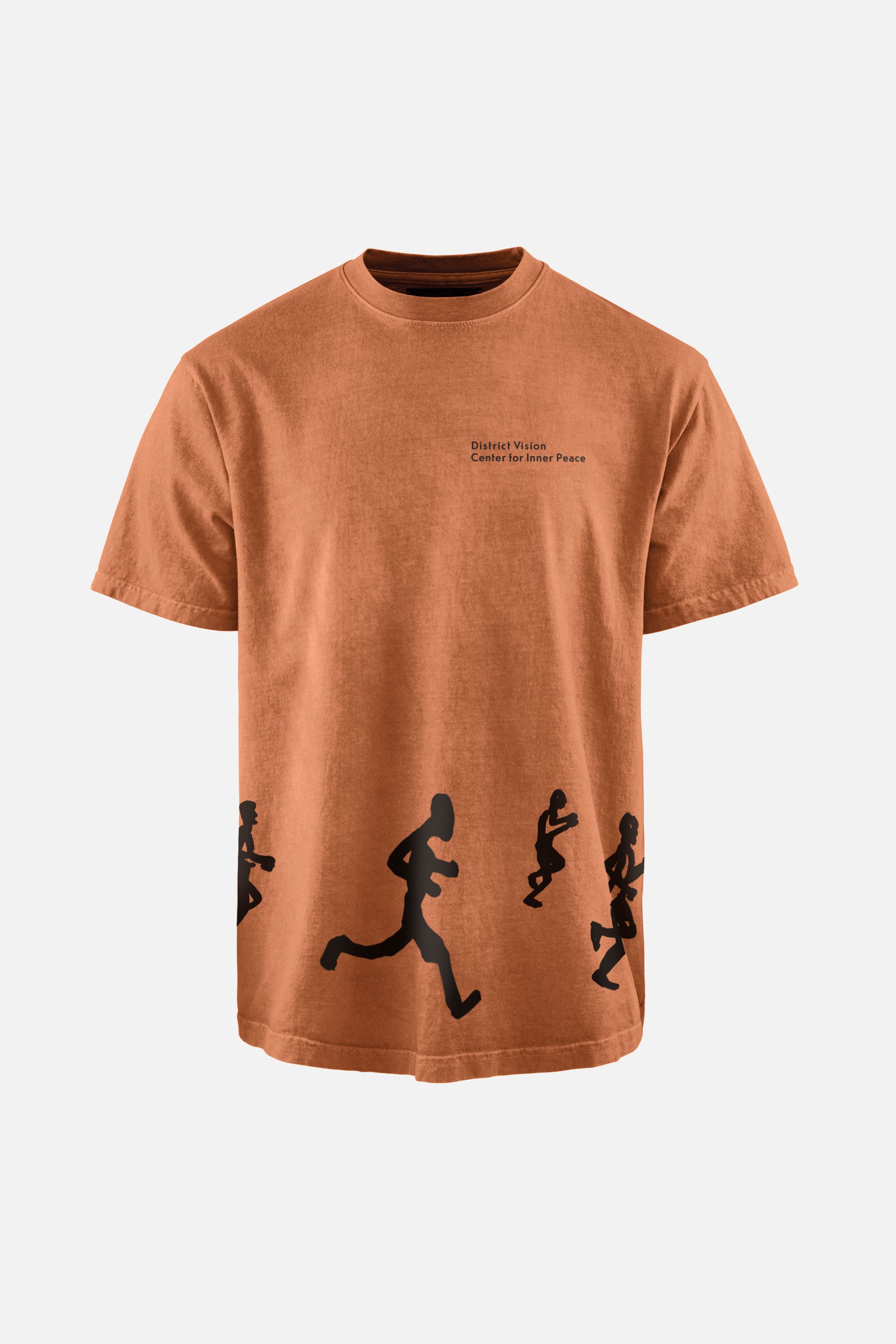 Karuna Short Sleeve T-Shirt, Psychic Runners Rust
