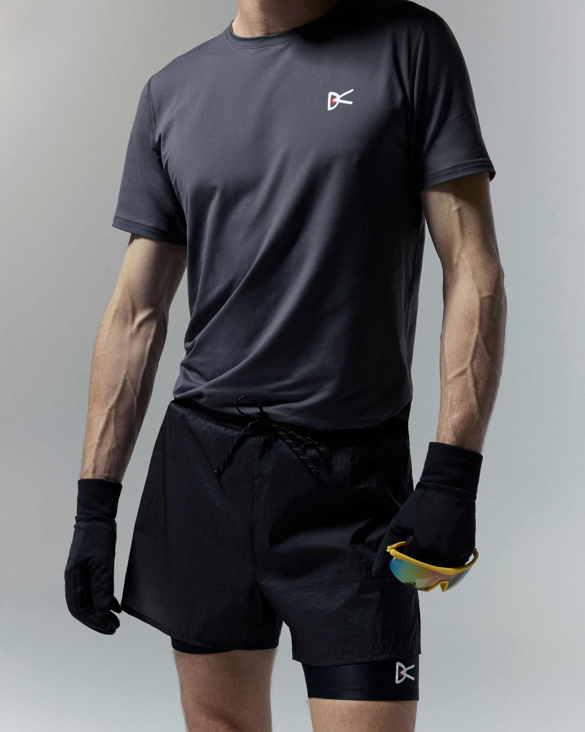 Lightweight Short Sleeve Tee, Carbon