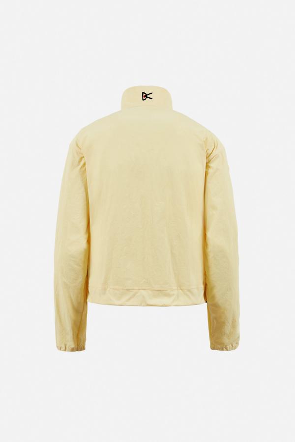 Cropped Recycled DWR Jacket, Ghee — District Vision