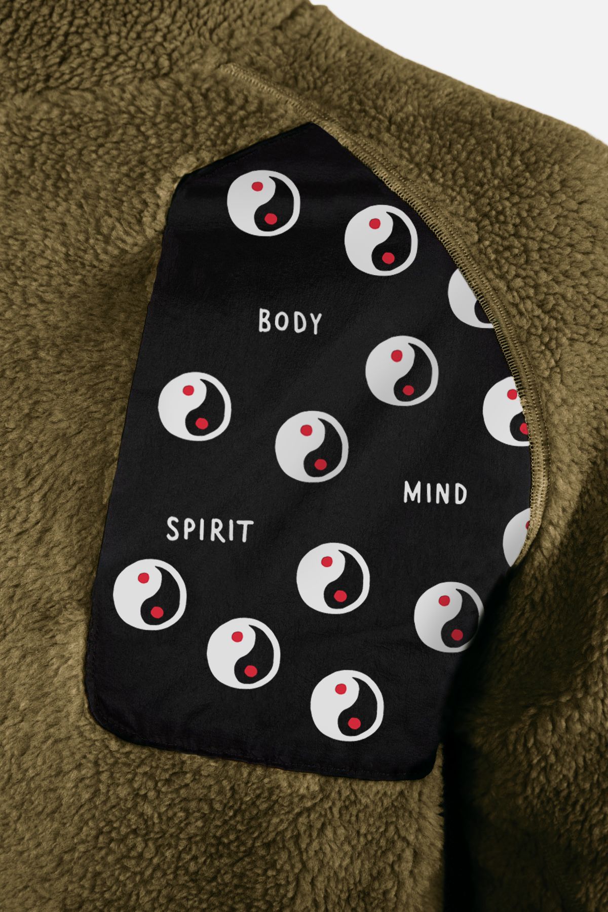 Greg Cabin Fleece, Mind Body Spirit