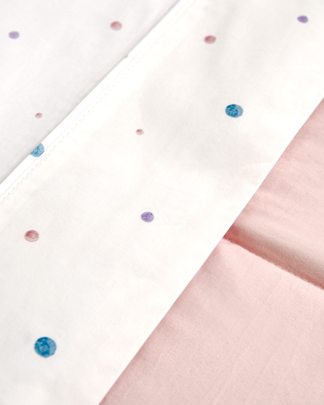 Sheet Refresh Duo in watercolor dots pattern