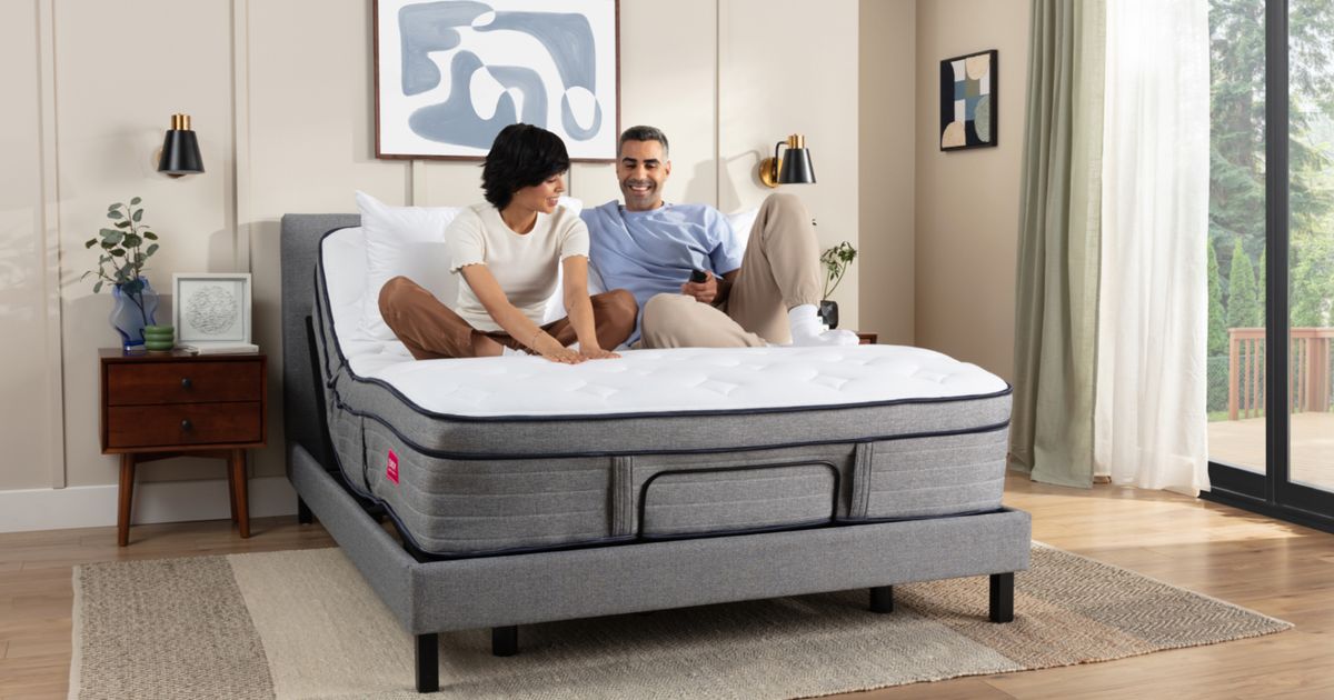 Endy® Upholstered Adjustable Bed Find the Perfect Sleep Position