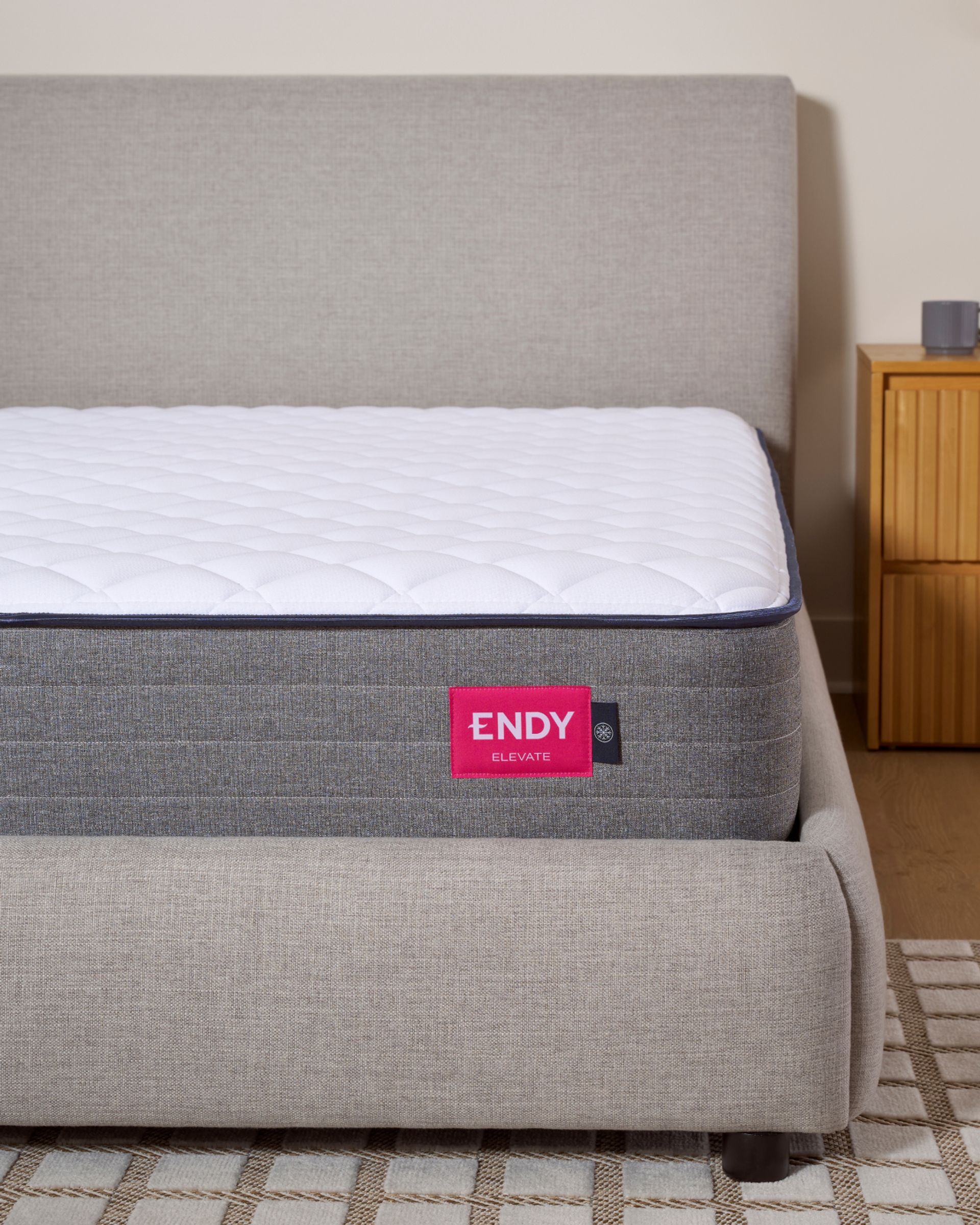 The Endy Elevate Hybrid Firm Mattress