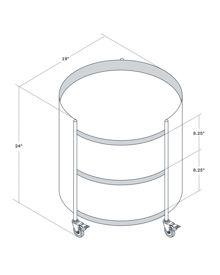 Swivel nightstand size dimensions guide