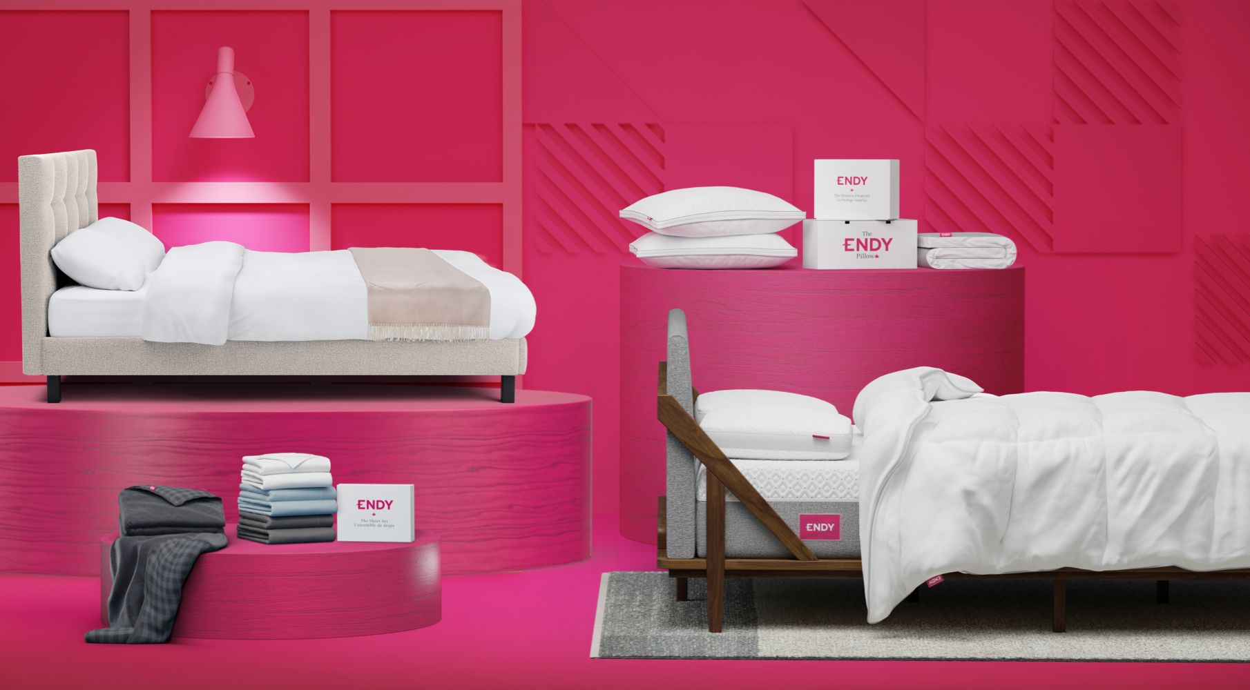 Endy® CanadianMade Mattresses Free Shipping