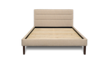 Channel Upholstered Bed Frame
