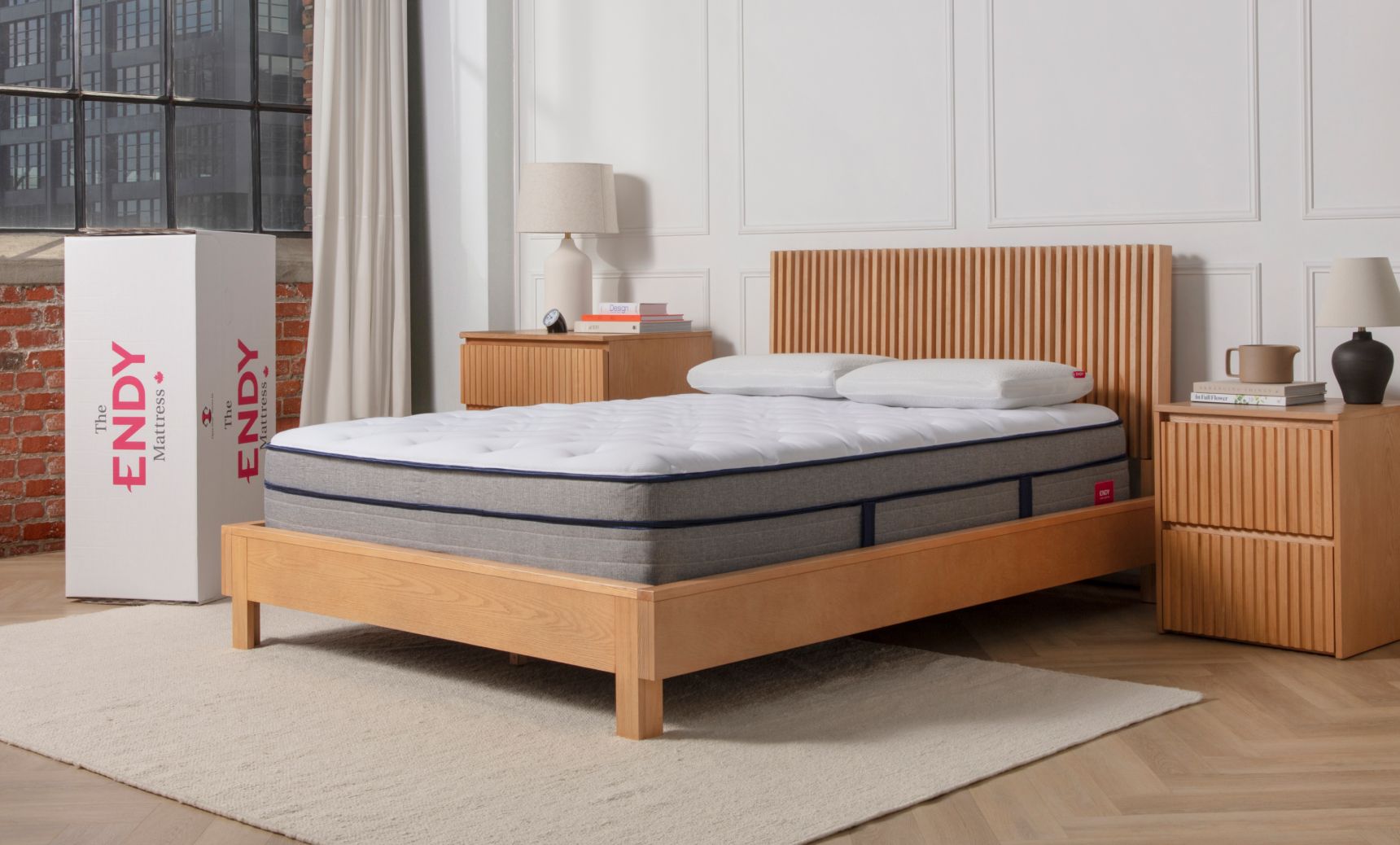 The Endy Hybrid Plush Mattress