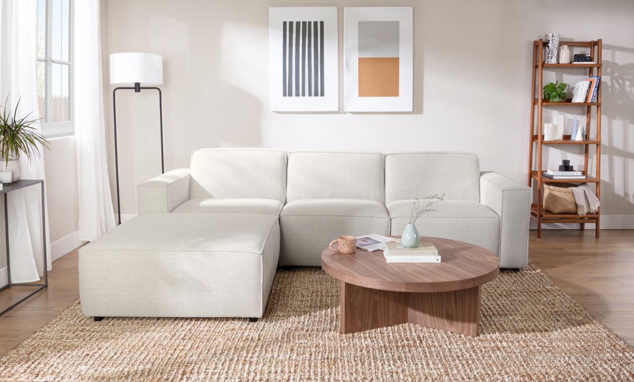 The Endy Loveseat / Speckled Stone