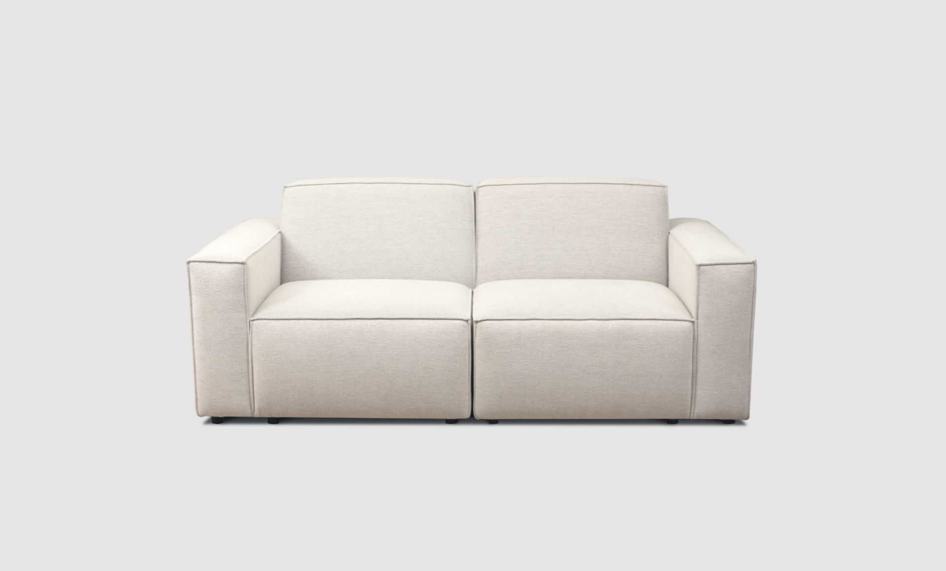 The Endy Loveseat / Speckled Stone