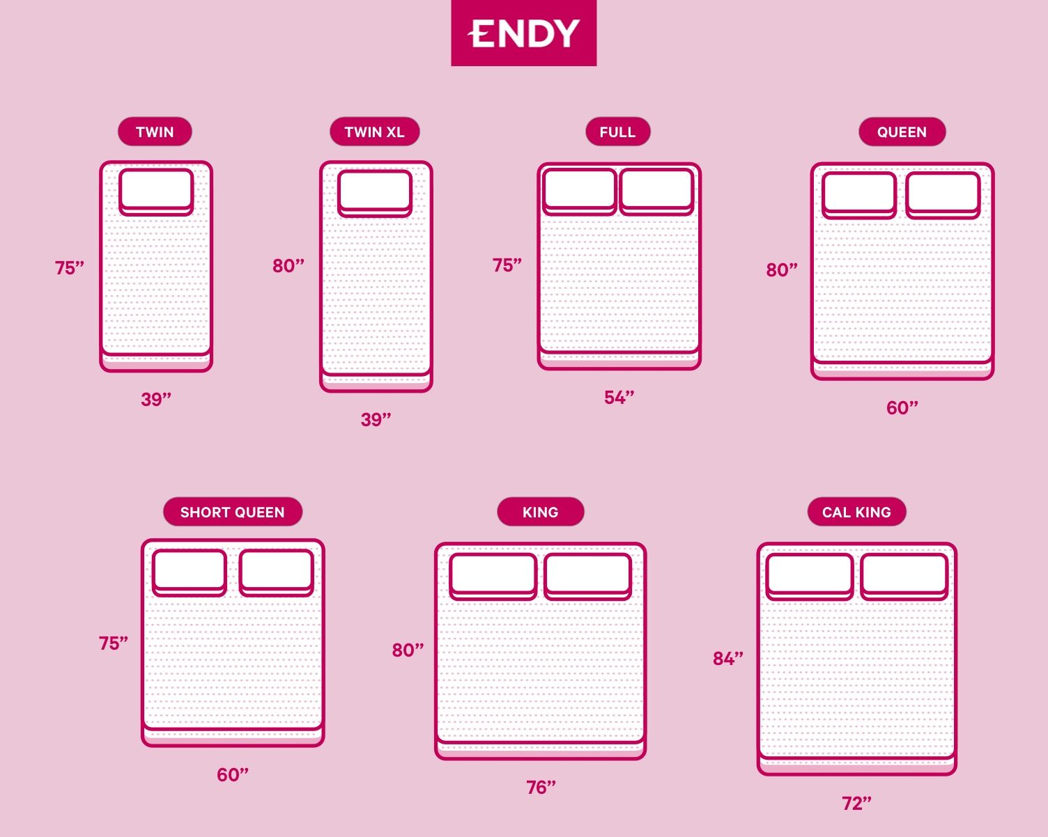 Double size outlet bed dimensions