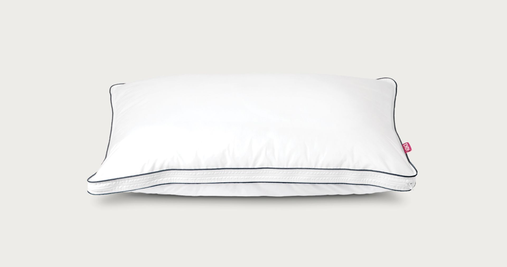 Customizable pillow product in isolation.