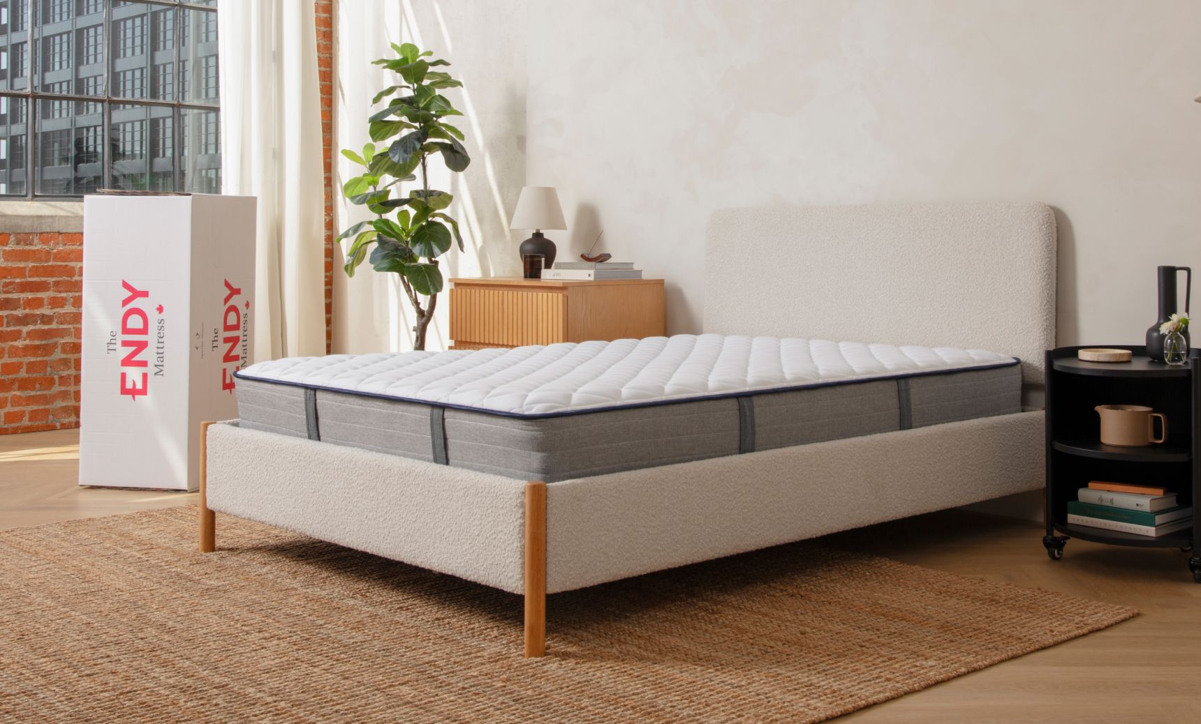 The Endy Hybrid Firm Mattress