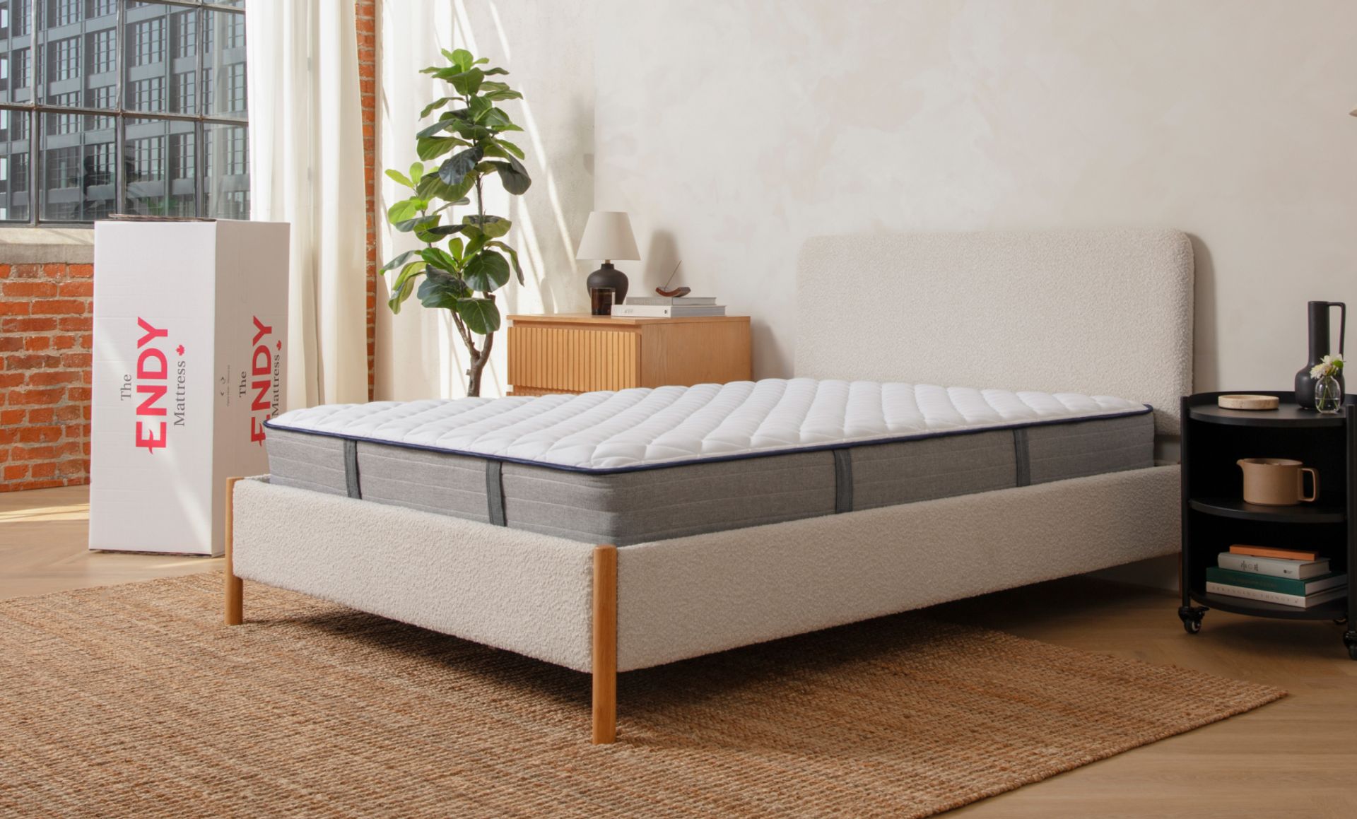 The Endy Hybrid Firm Mattress
