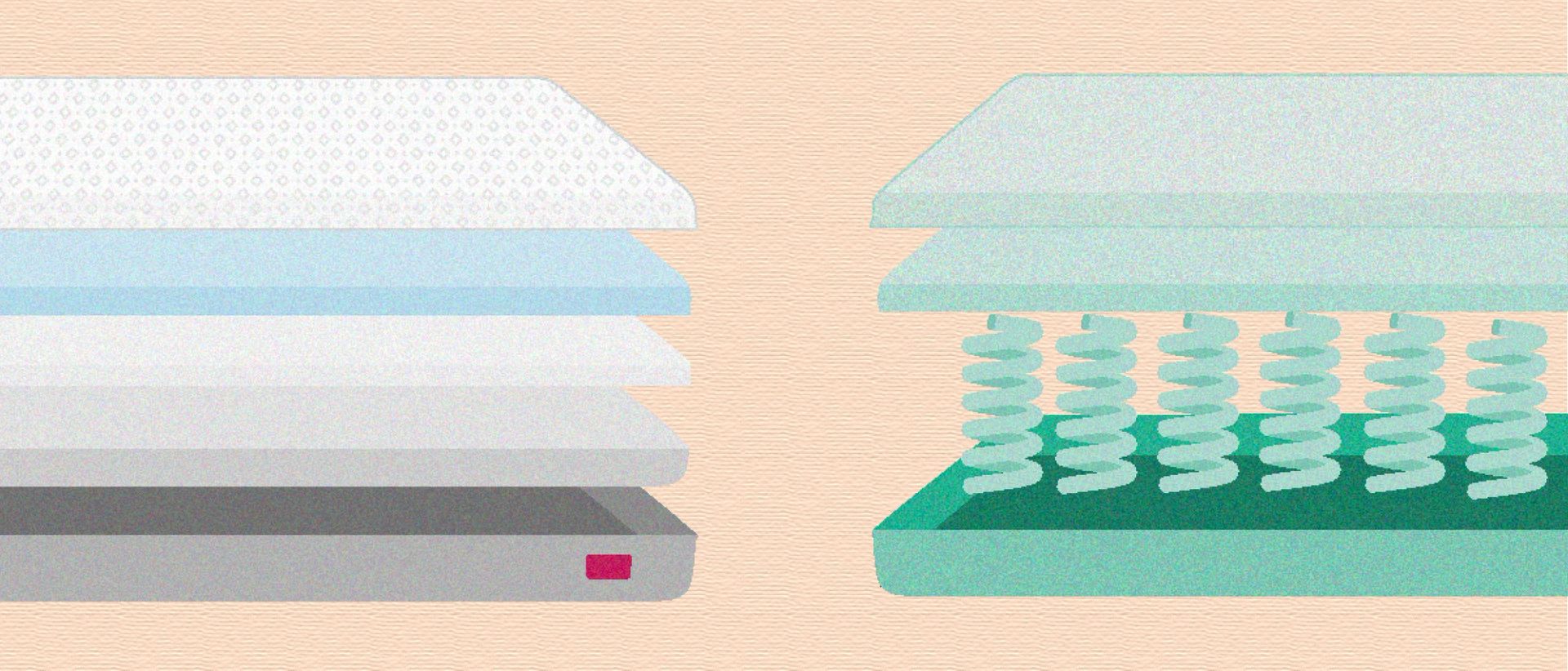 Illustration of an Endy Mattress layer