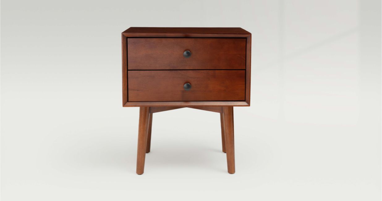 The Endy Solid Wood Nightstand