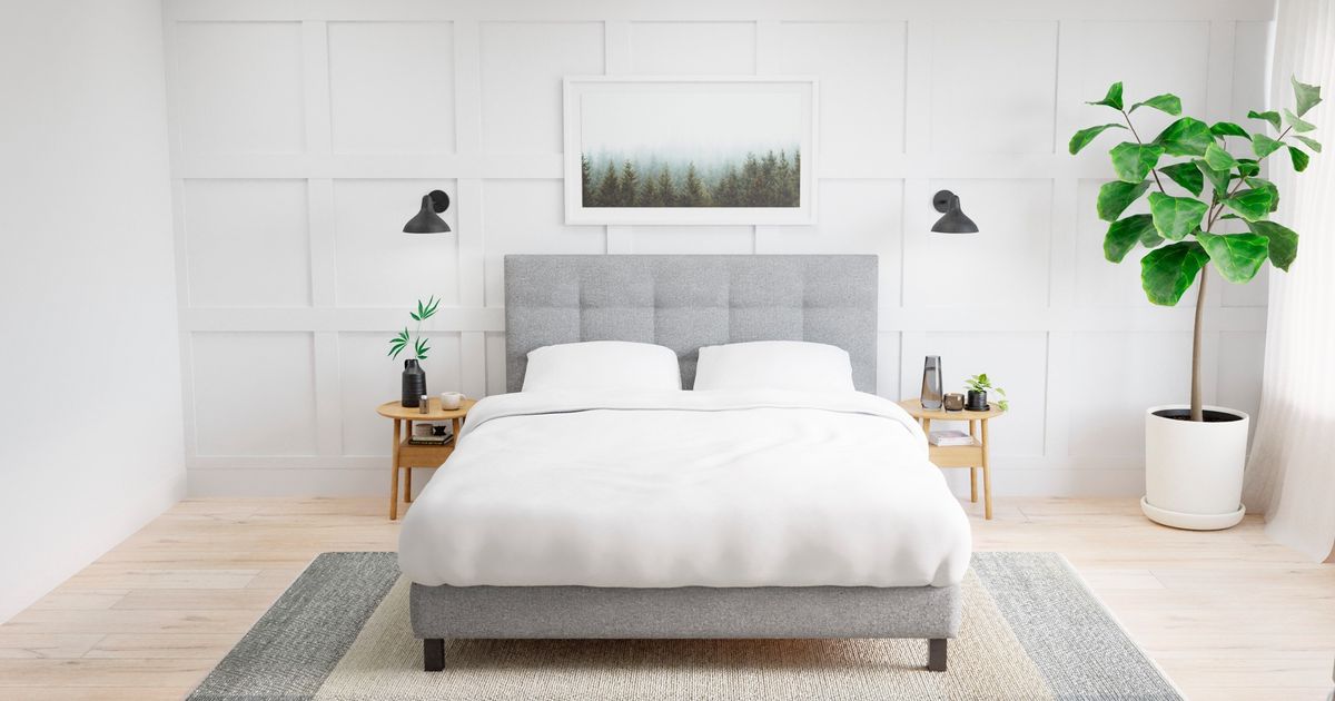 Endy® Upholstered Bed Canadian Made Free Shipping