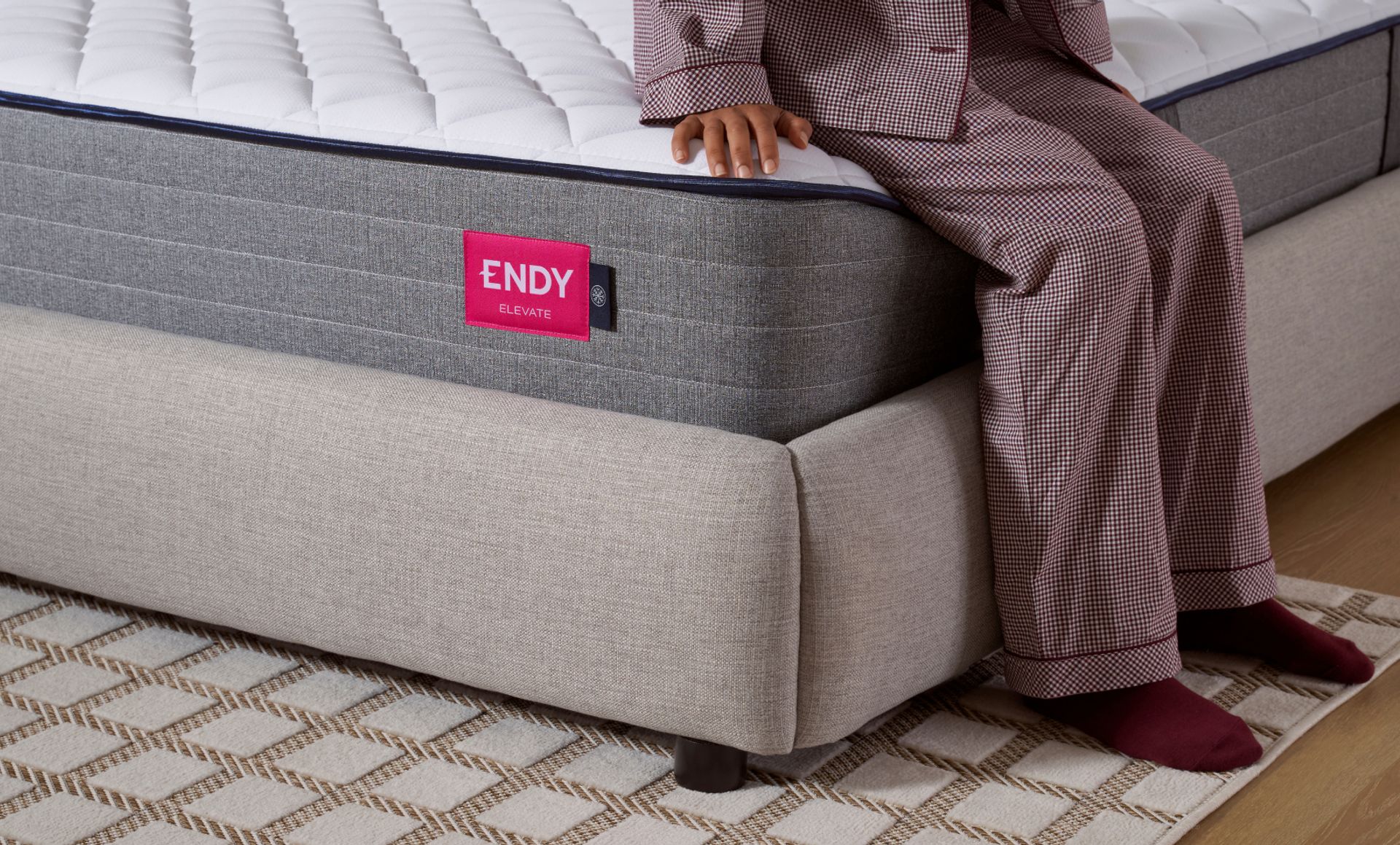 The Endy Elevate Hybrid Firm Mattress