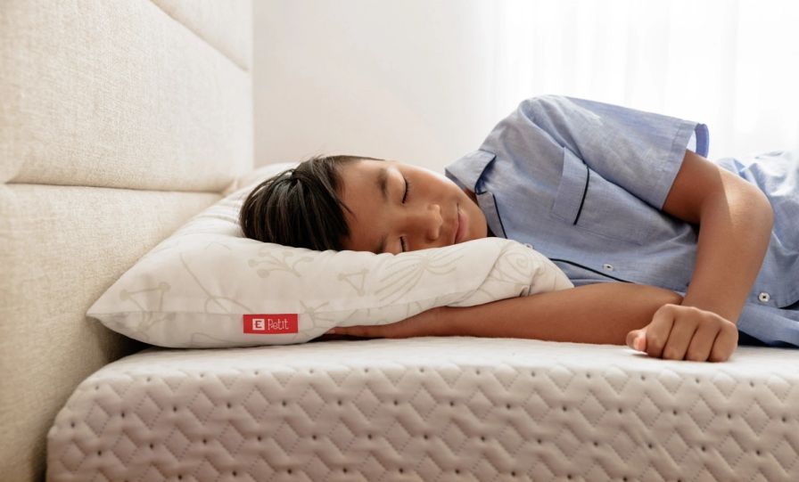 The image displays endy petit mattress