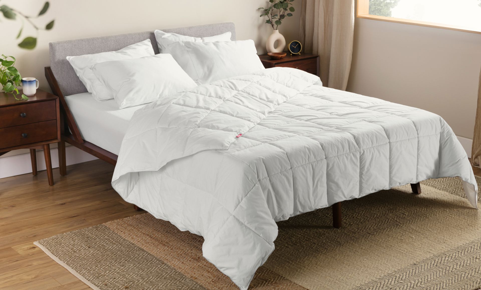 Detail shot of the Endy duvet 