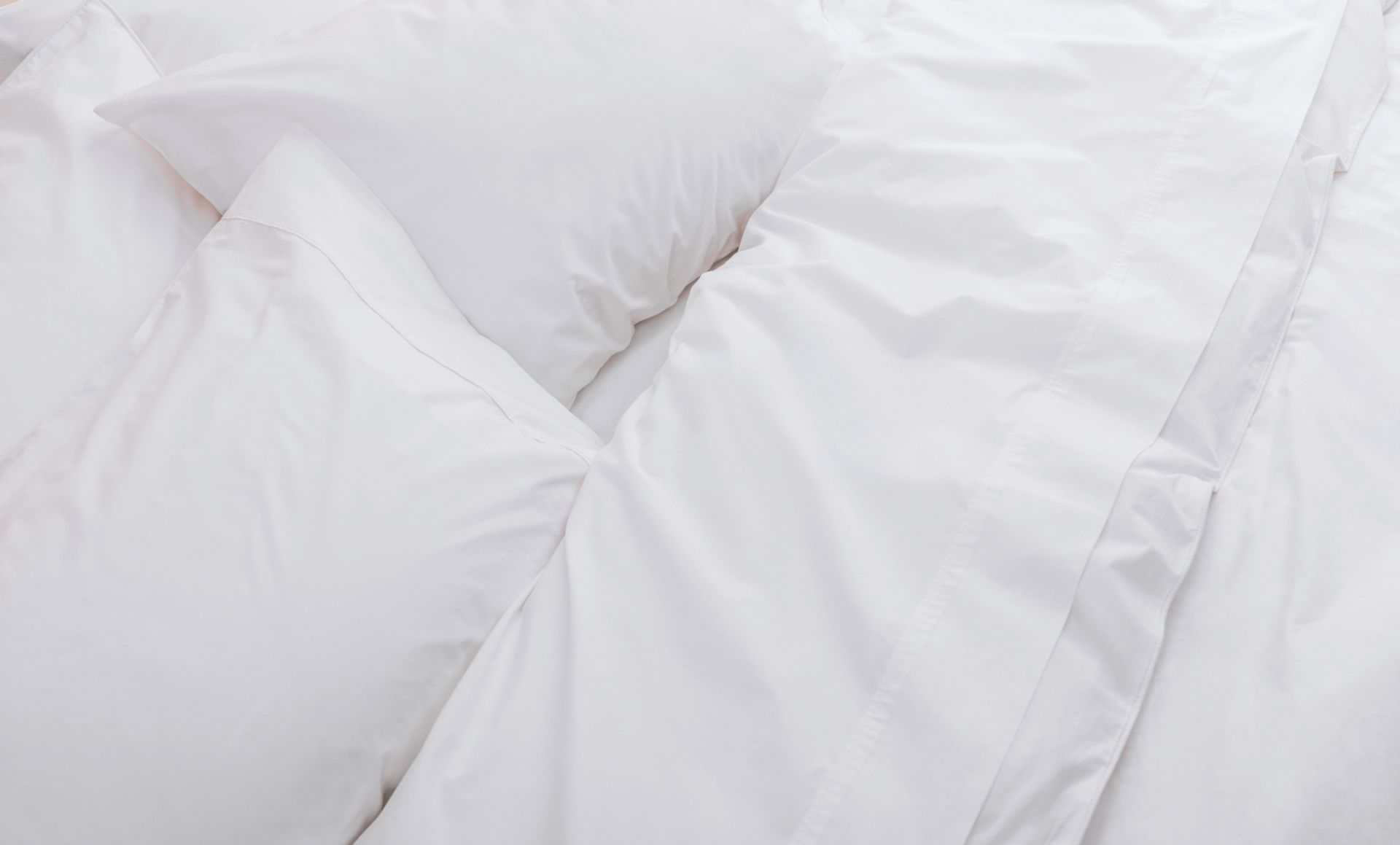 Endy Organic Cotton Duvet Cover (Sateen) in Alpine White
