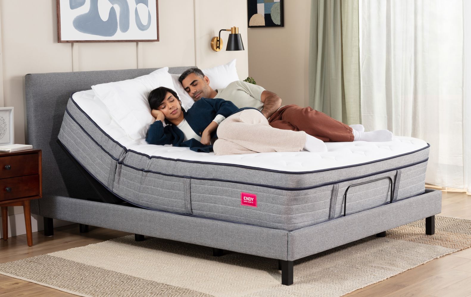 Endy adjustable store beds