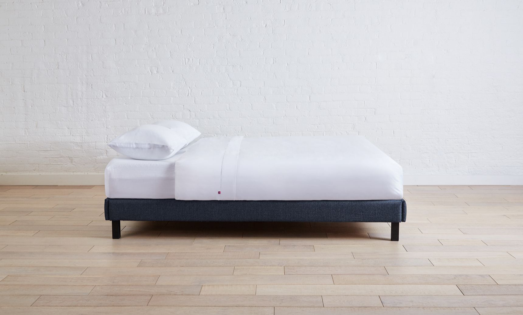 The Endy Platform Bed Frame in Charcoal Grey colourway