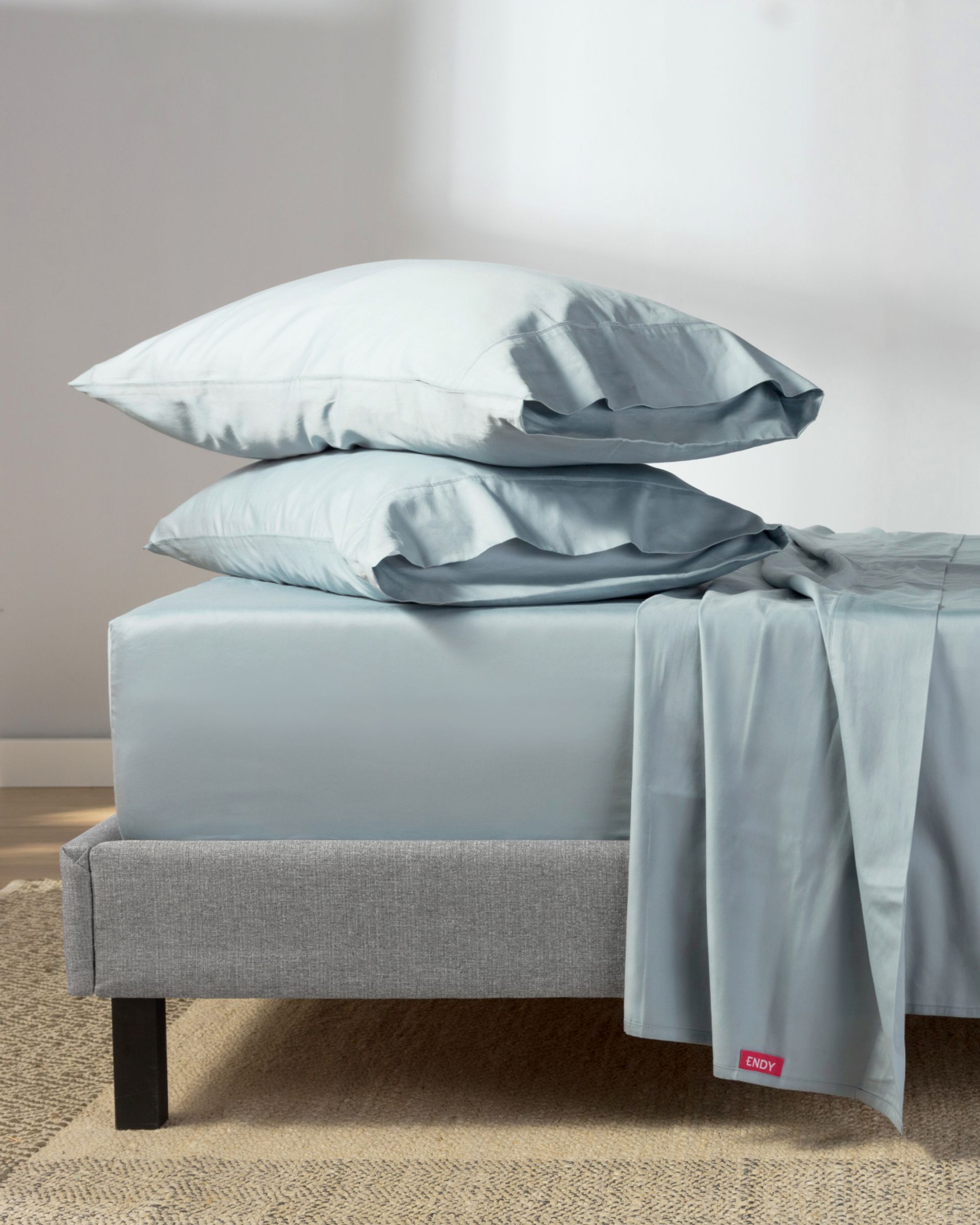 The Endy Complete Pillow Bundle in Glacier Blue colourway